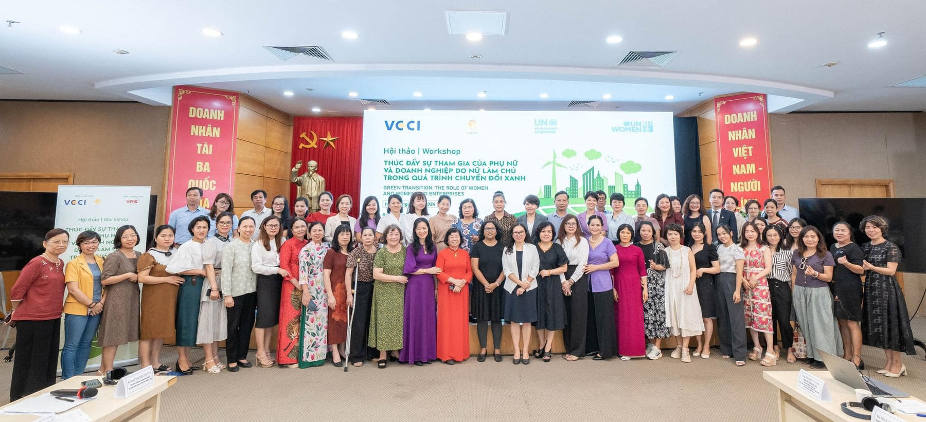 Workshop "Green Transitions: The Role of Women and Women-led in Enterprises" by UN Women and VCCI