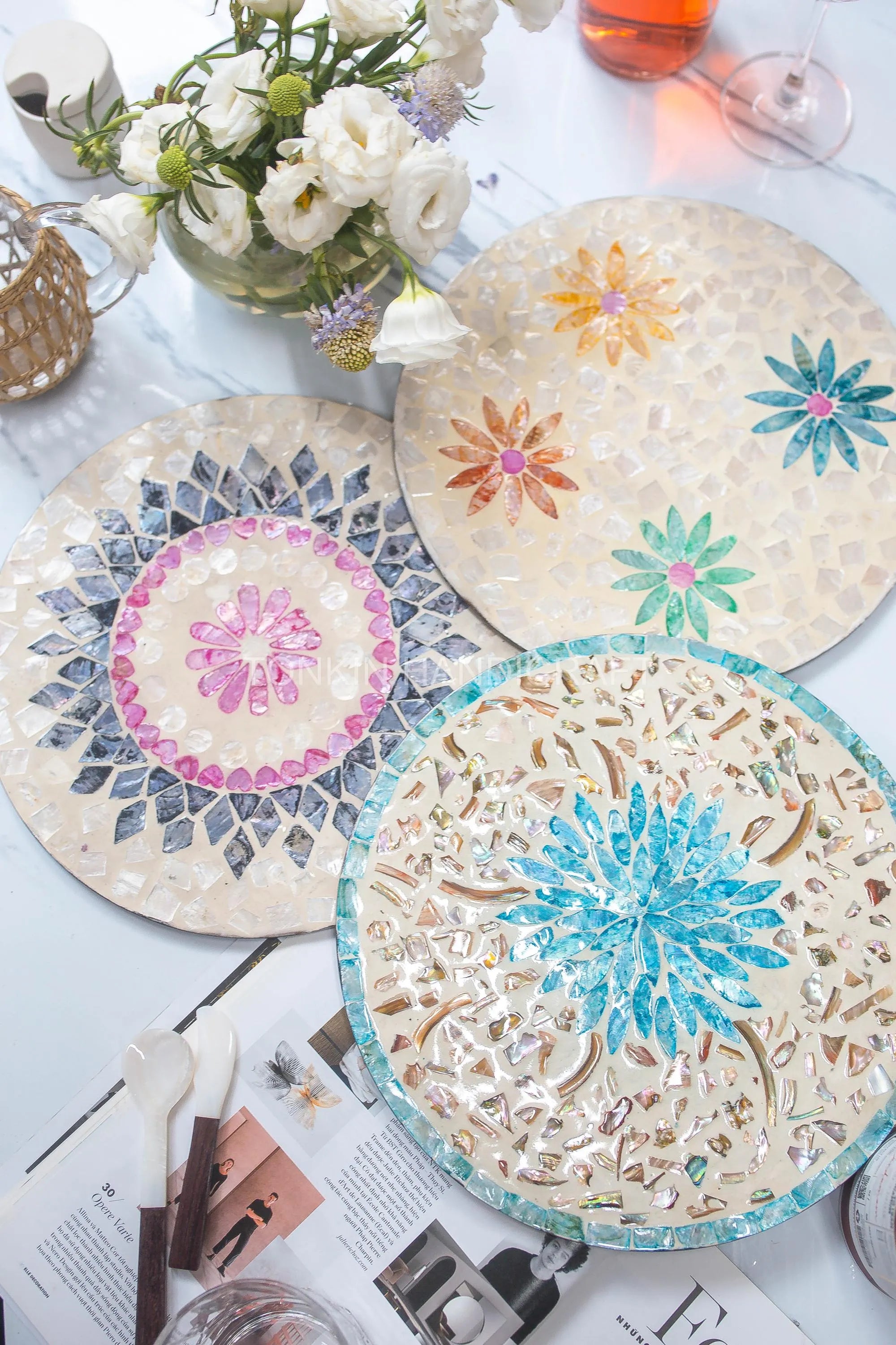 Mother of Pearl Placemat 6