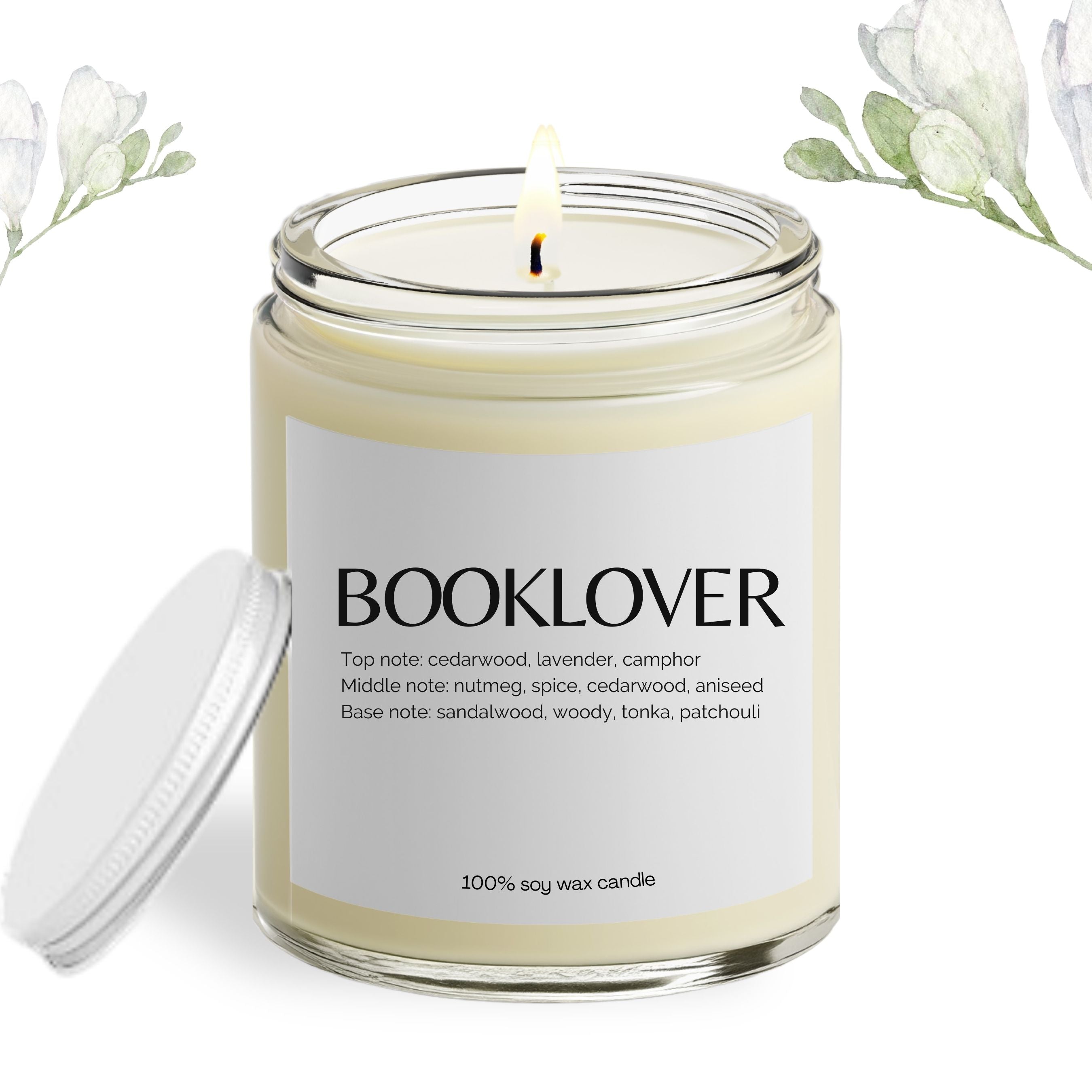 Booklover Soy Wax Candle