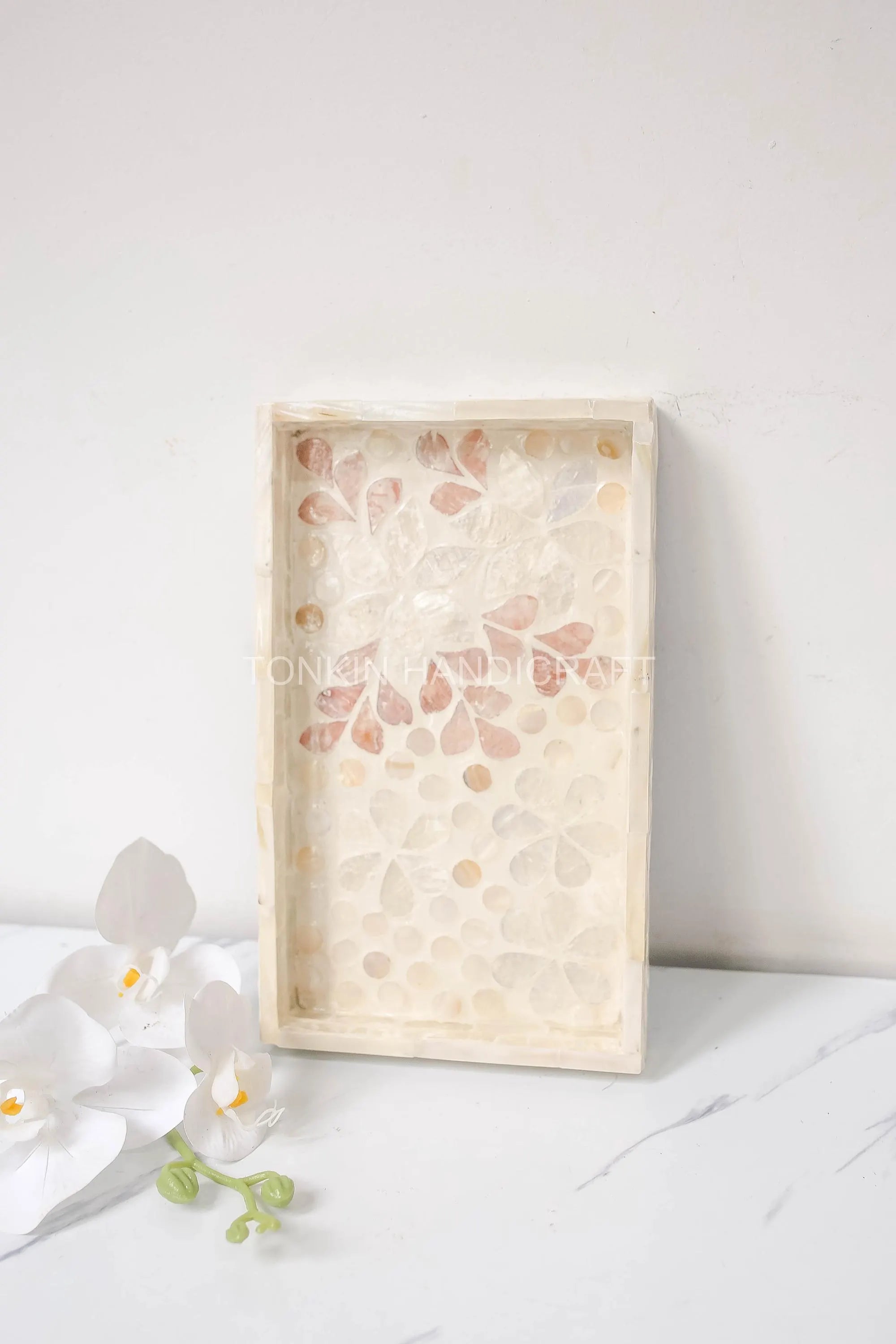 Mother of pearl Rectangle Tray 12