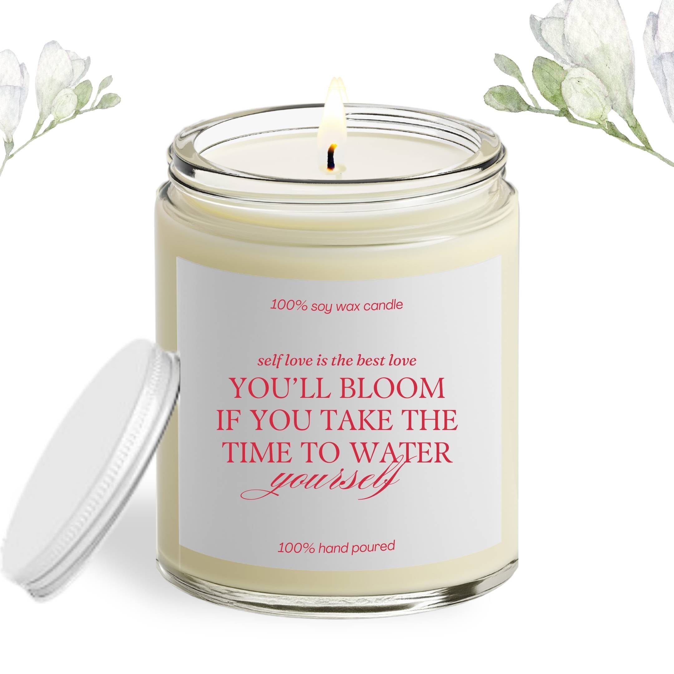 Water Yourself Soy Wax Candle