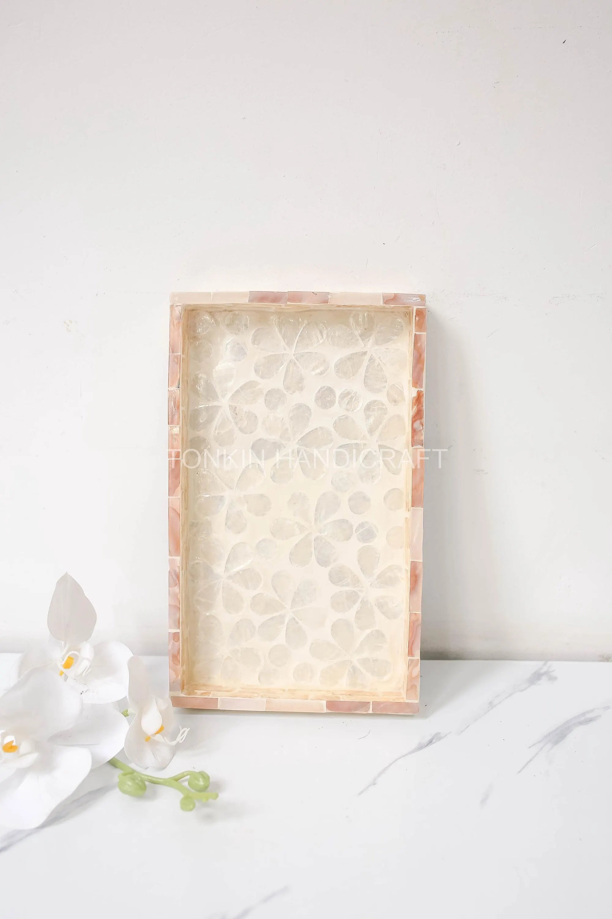 Mother of pearl Rectangle Tray 13