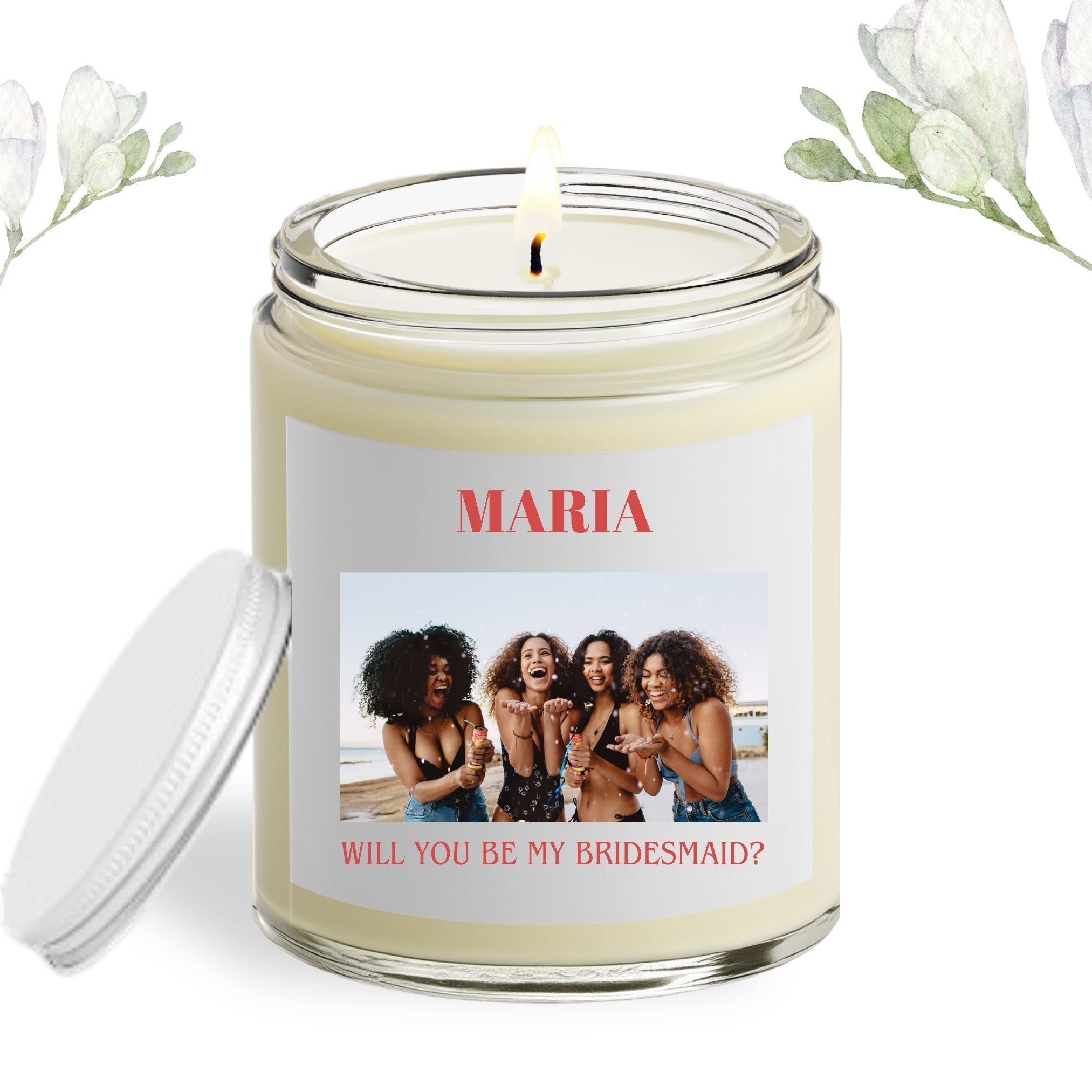 Will You Be My Bridesmaid Soy Wax Candle 02