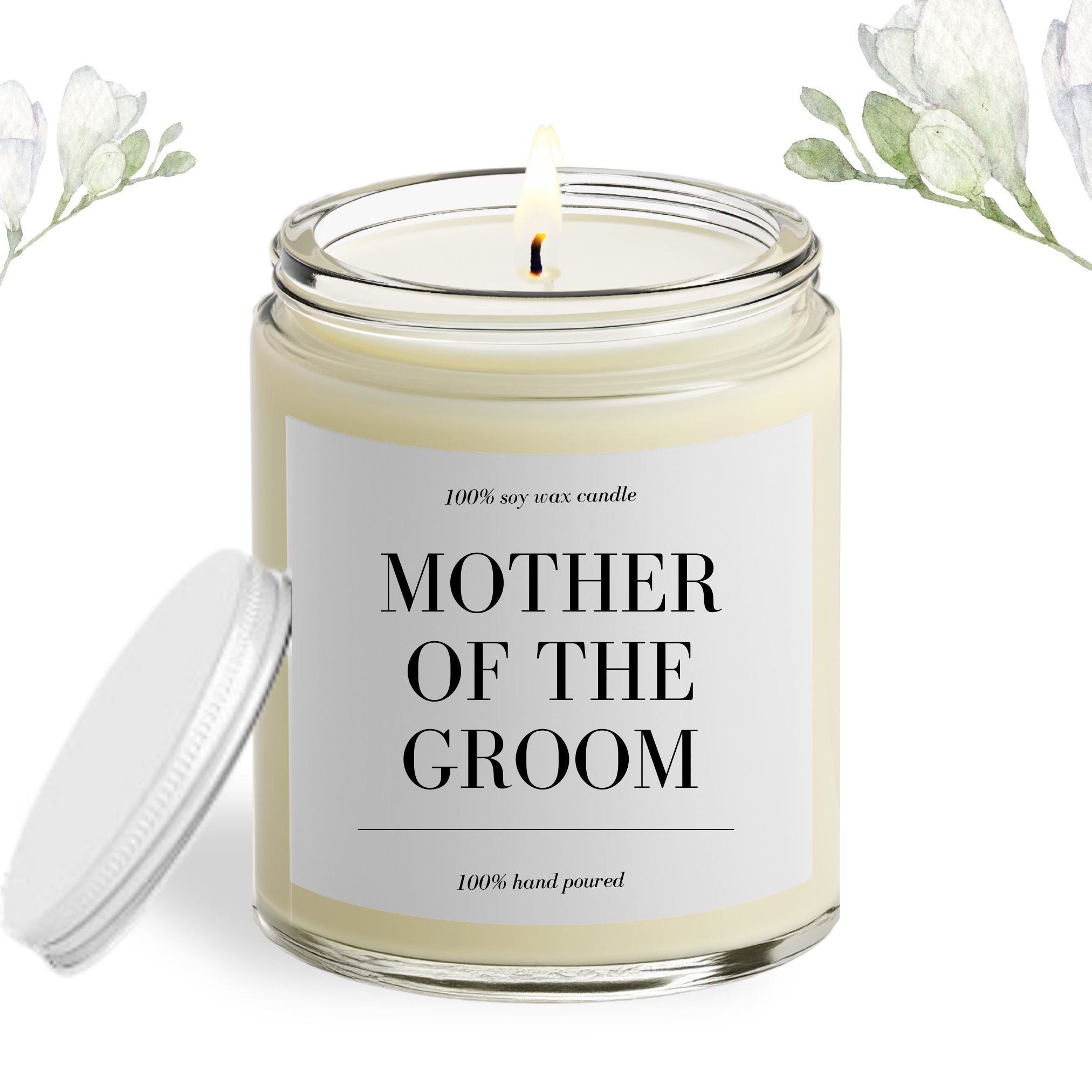 Mother of The Groom Soy Wax Candle