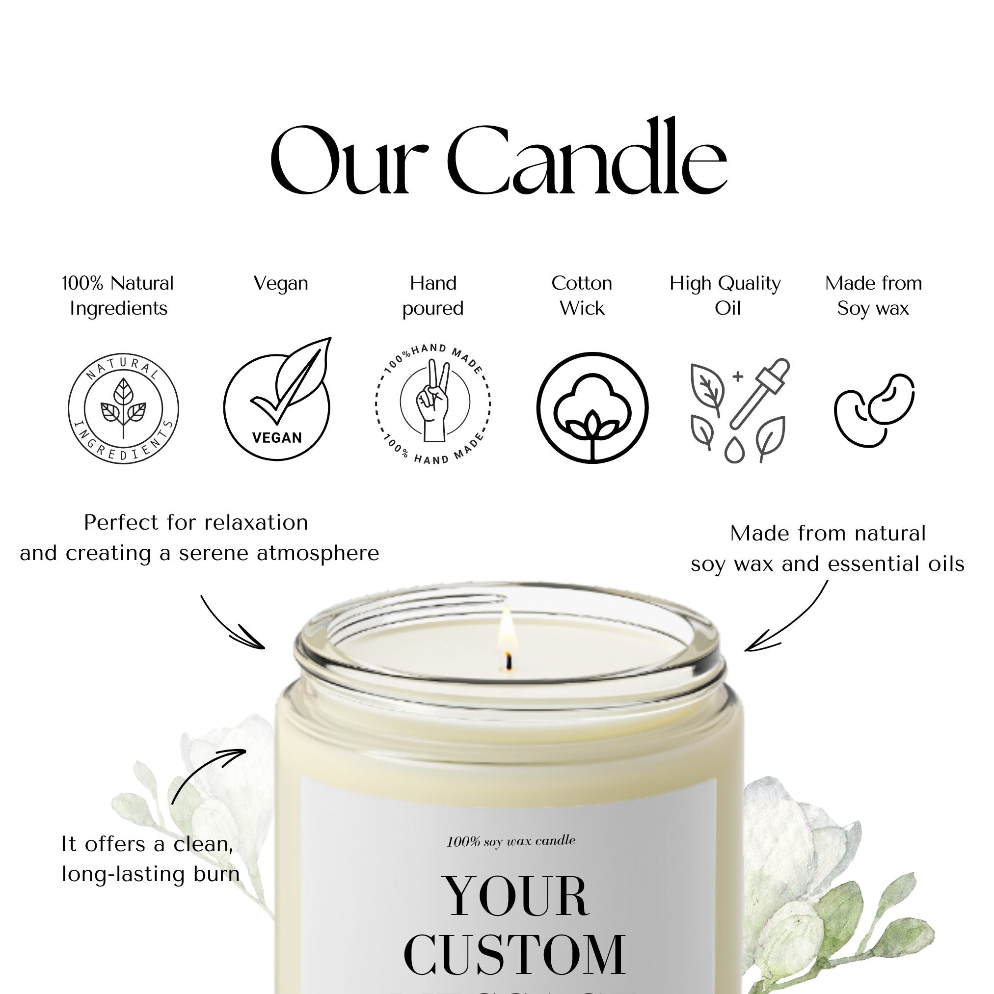 Library Soy Wax Candle