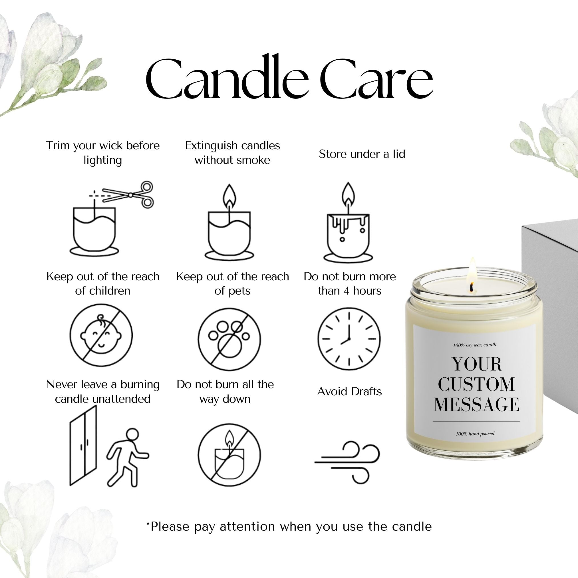 Library Soy Wax Candle