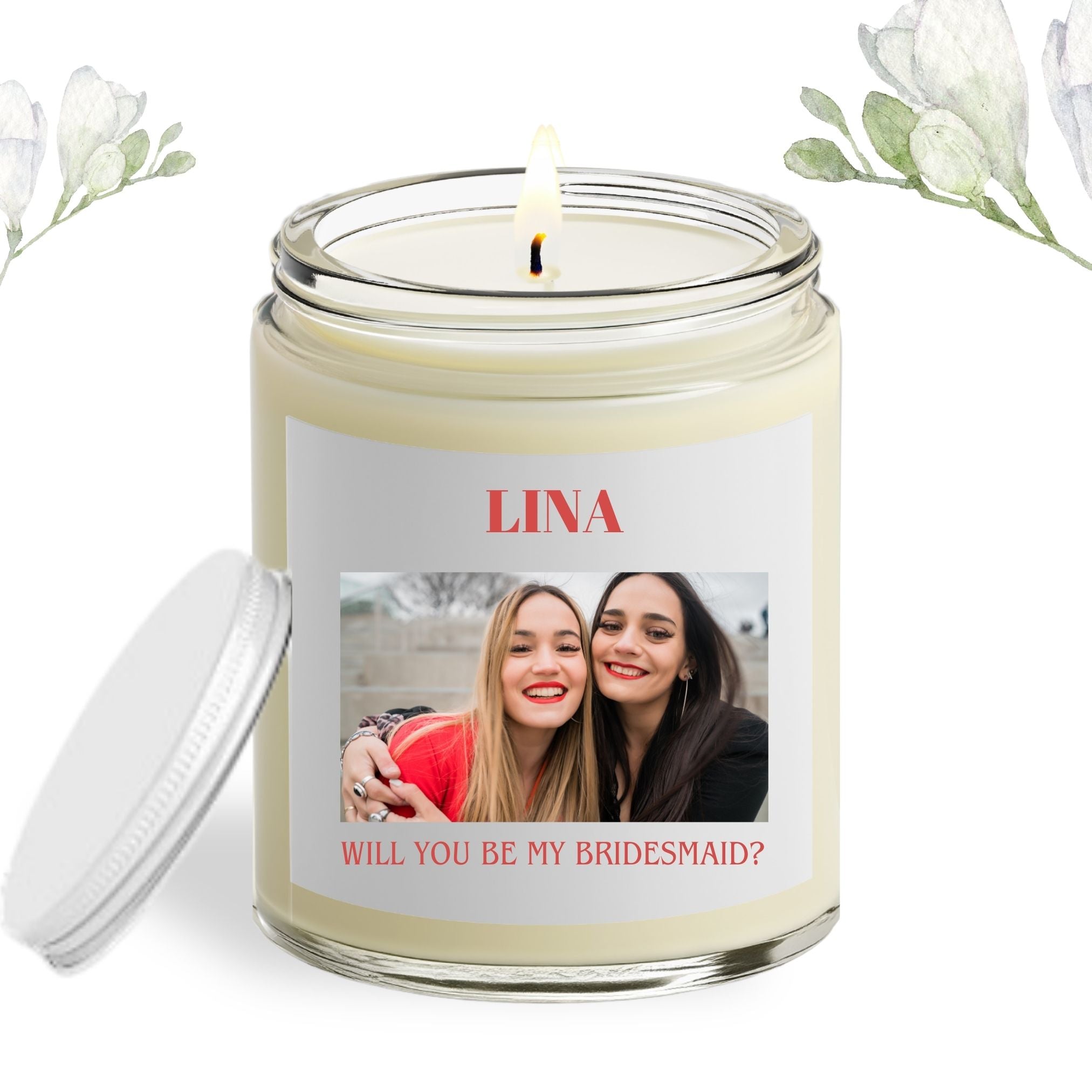 Will You Be My Bridesmaid Soy Wax Candle 02