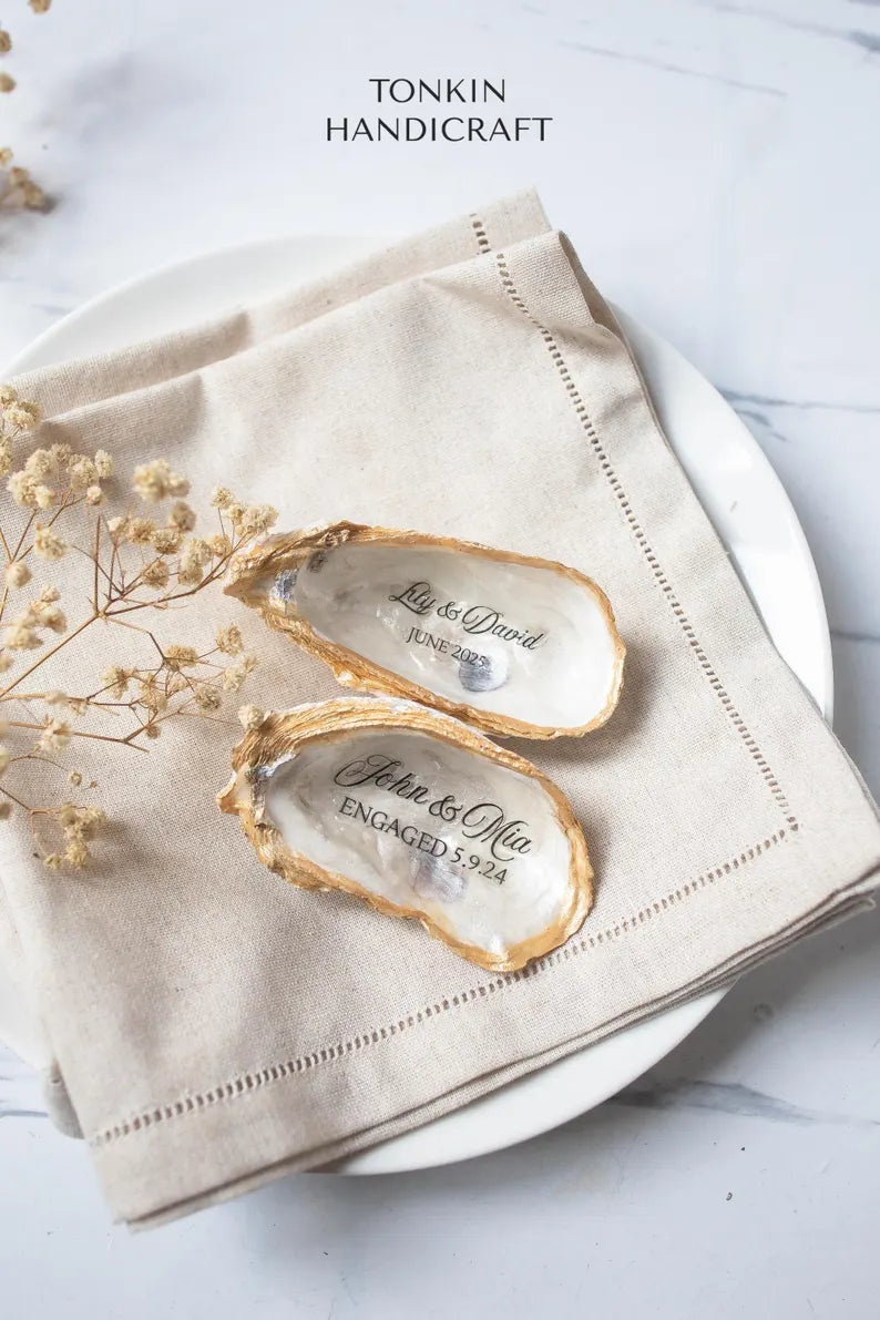 Wholesale Gold Oyster Shell Place Cards