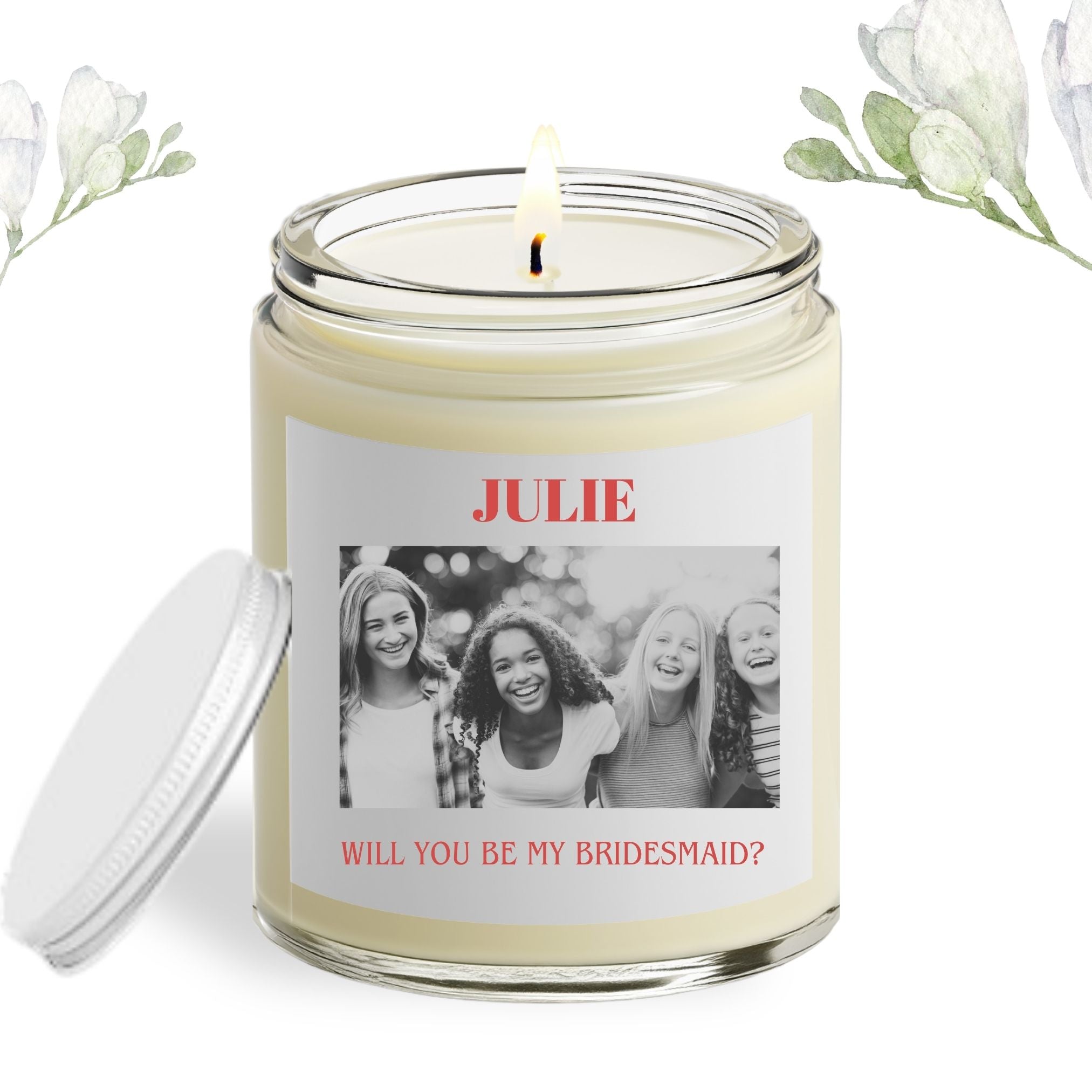 Will You Be My Bridesmaid Soy Wax Candle 01