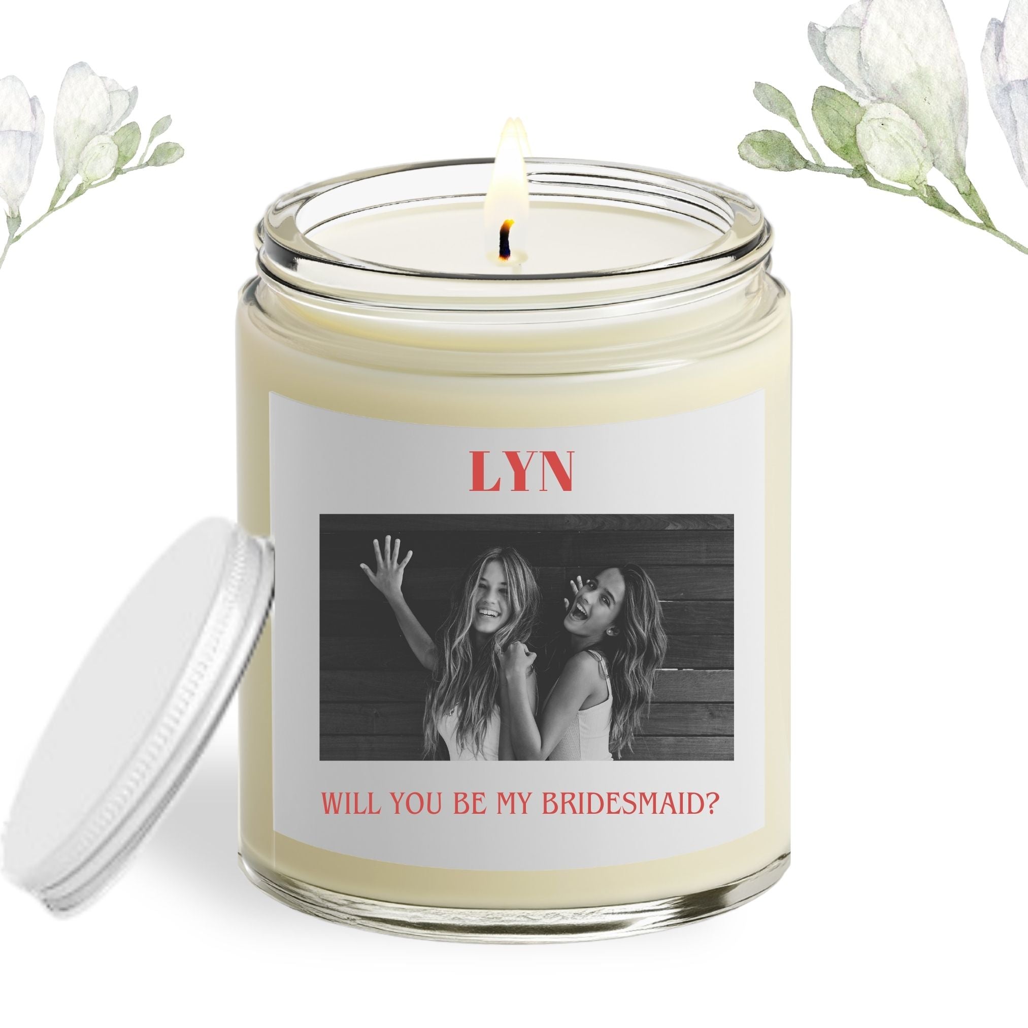 Will You Be My Bridesmaid Soy Wax Candle 01