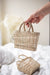 Bin Seagrass natural weave Baskets with handle for Baby - TONKIN HANDICRAFT