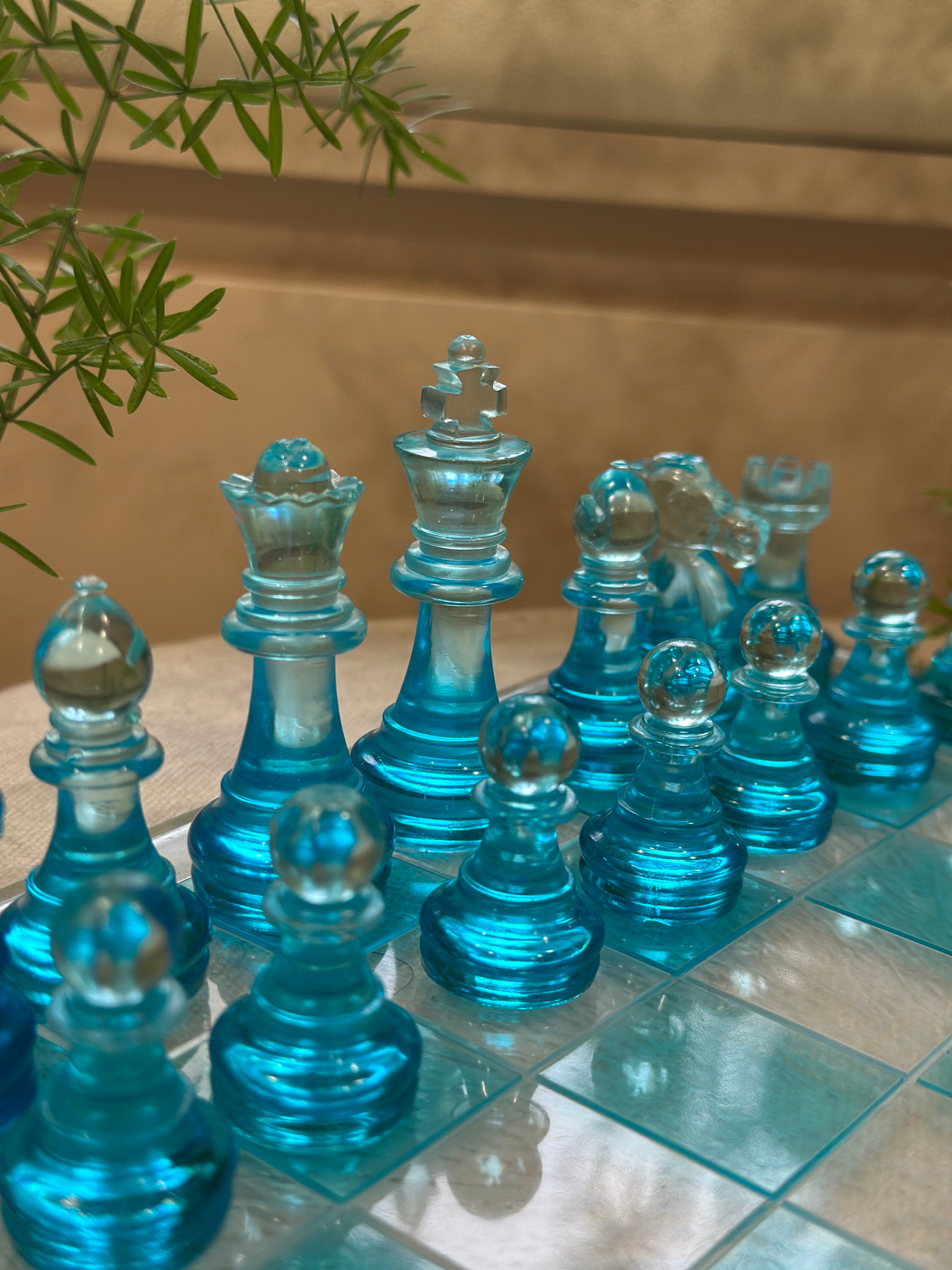 Ocean Resin Chess Set