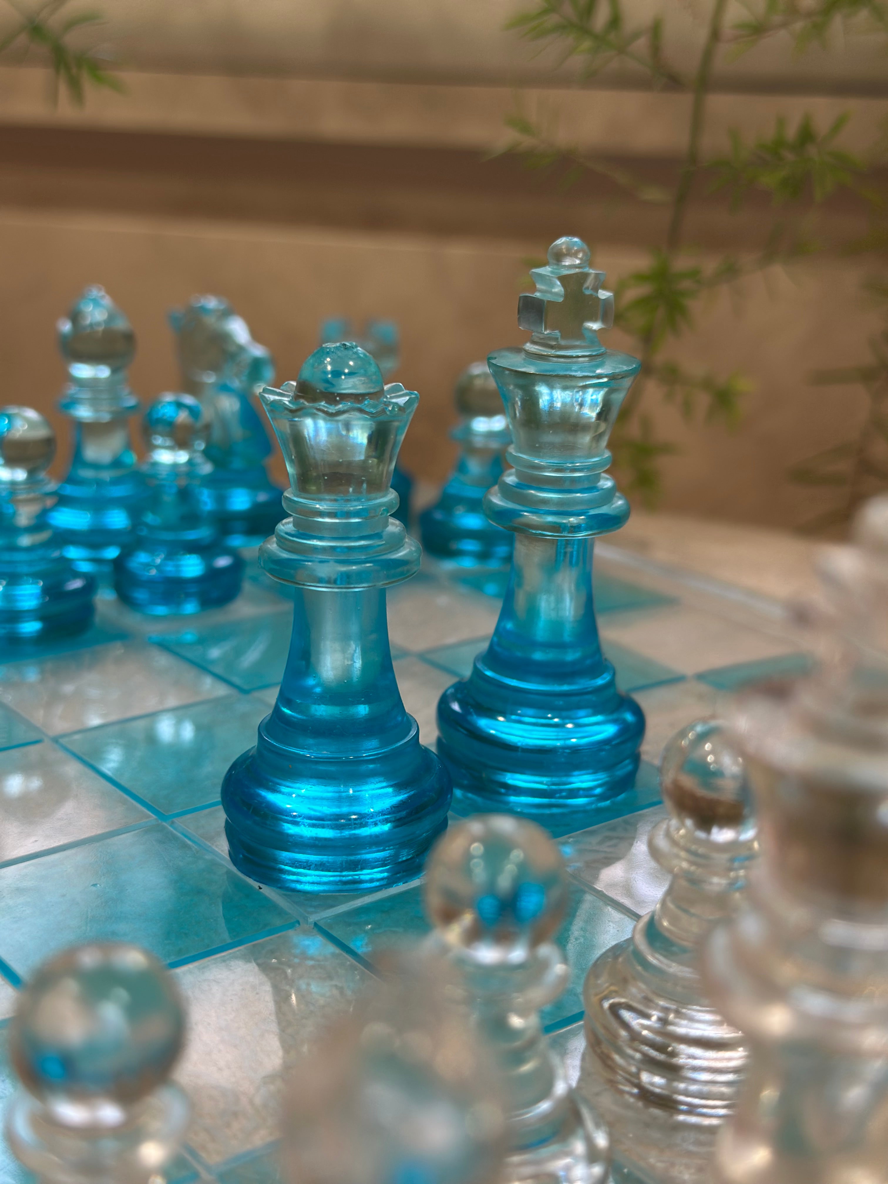 Ocean Resin Chess Set