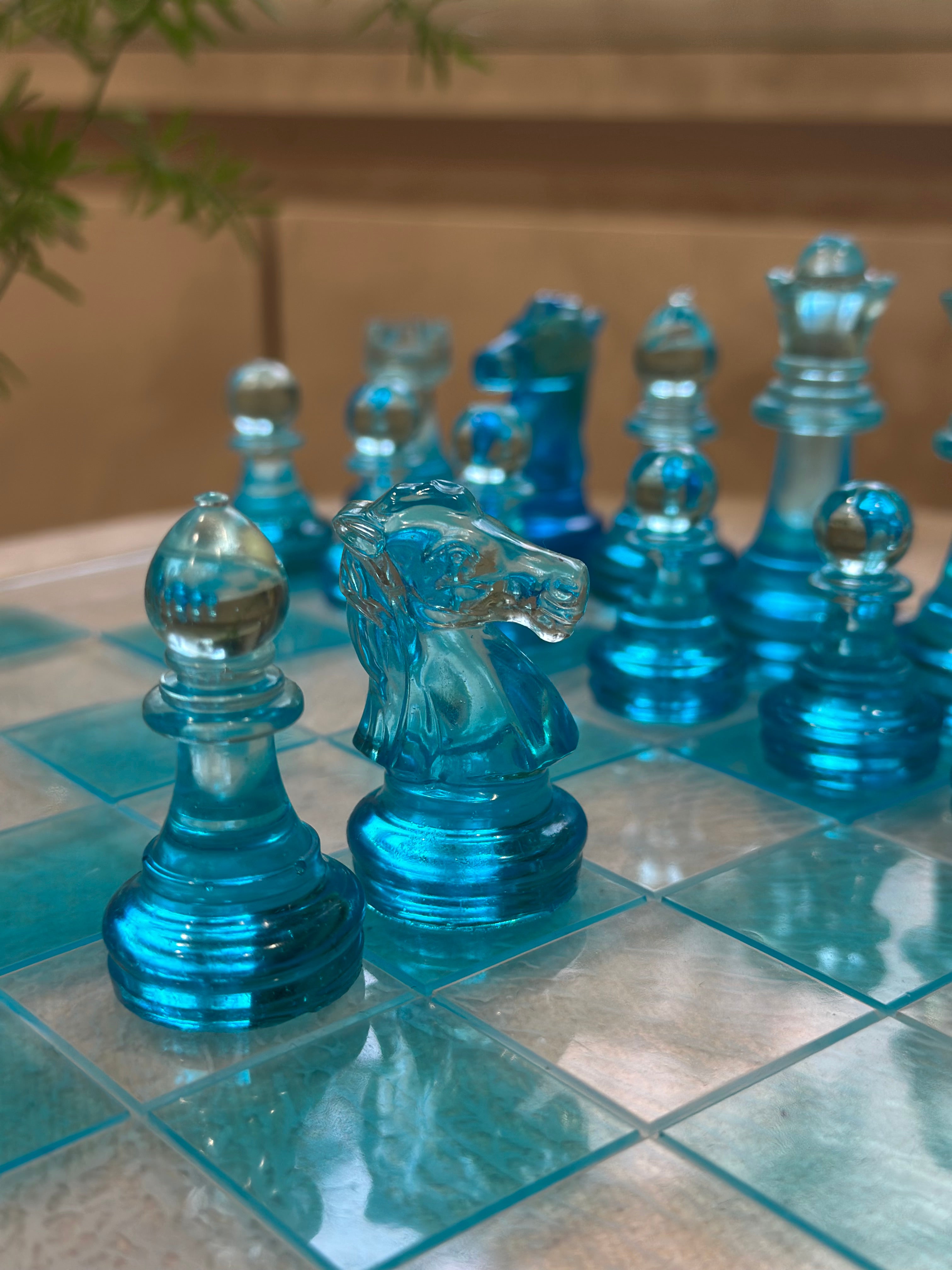 Ocean Resin Chess Set