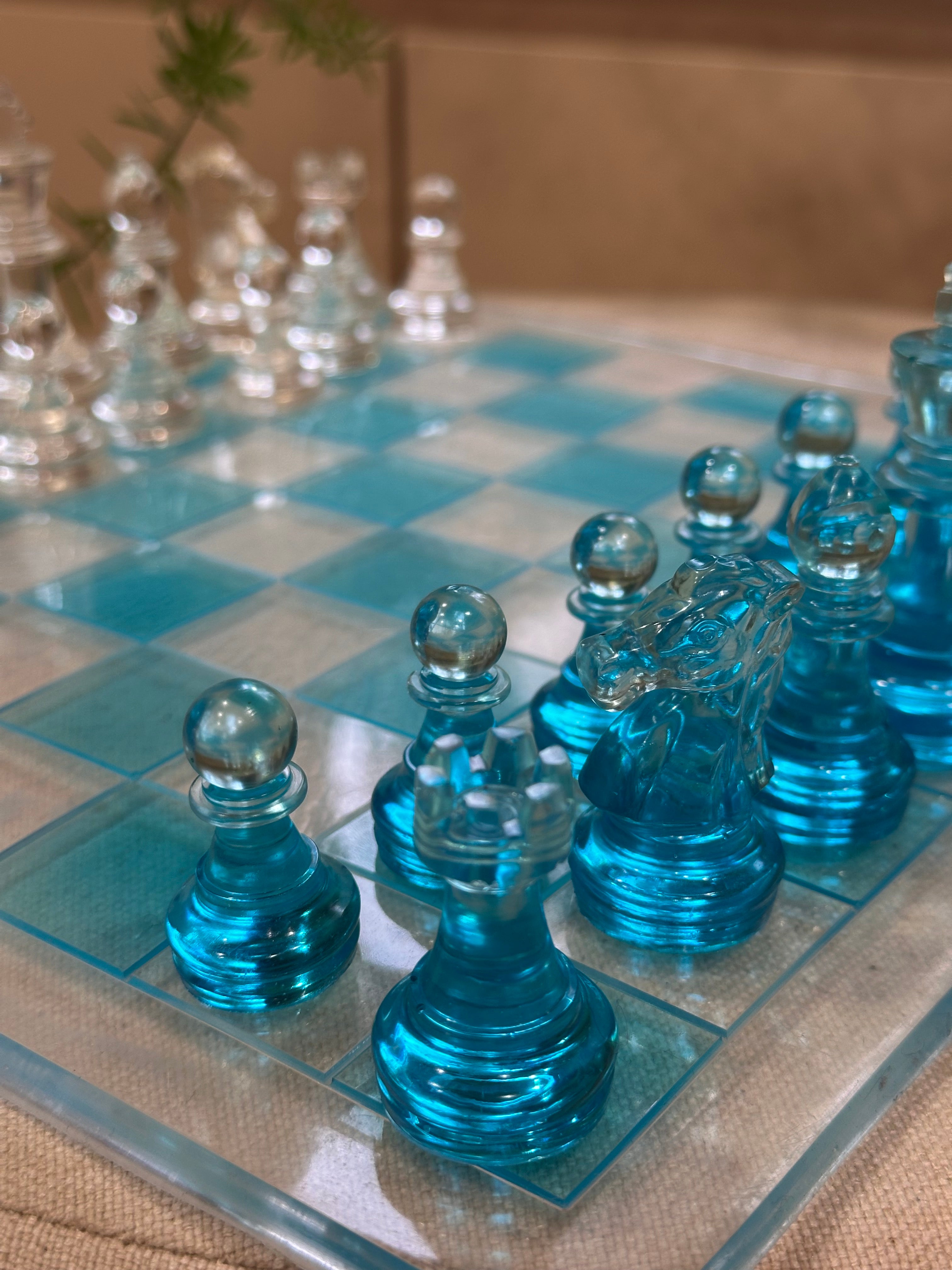 Ocean Resin Chess Set
