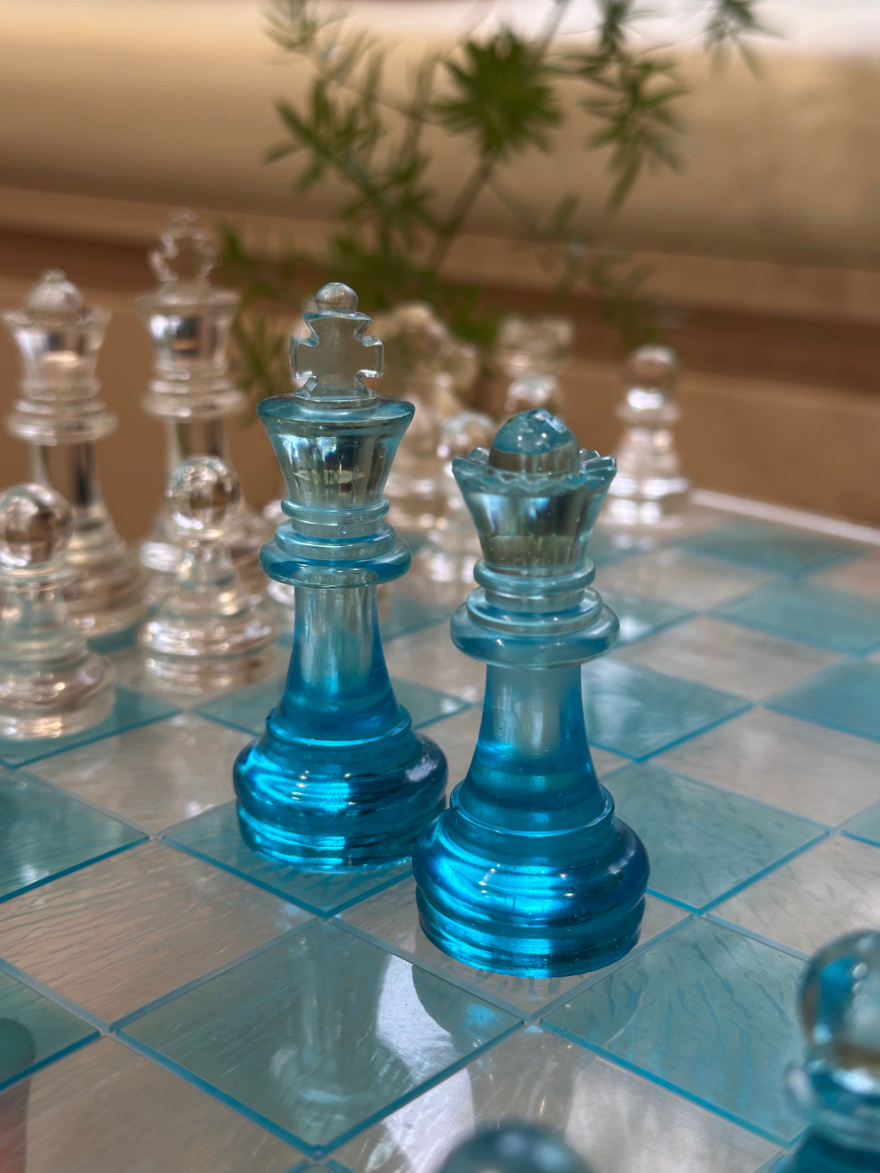 Ocean Resin Chess Set