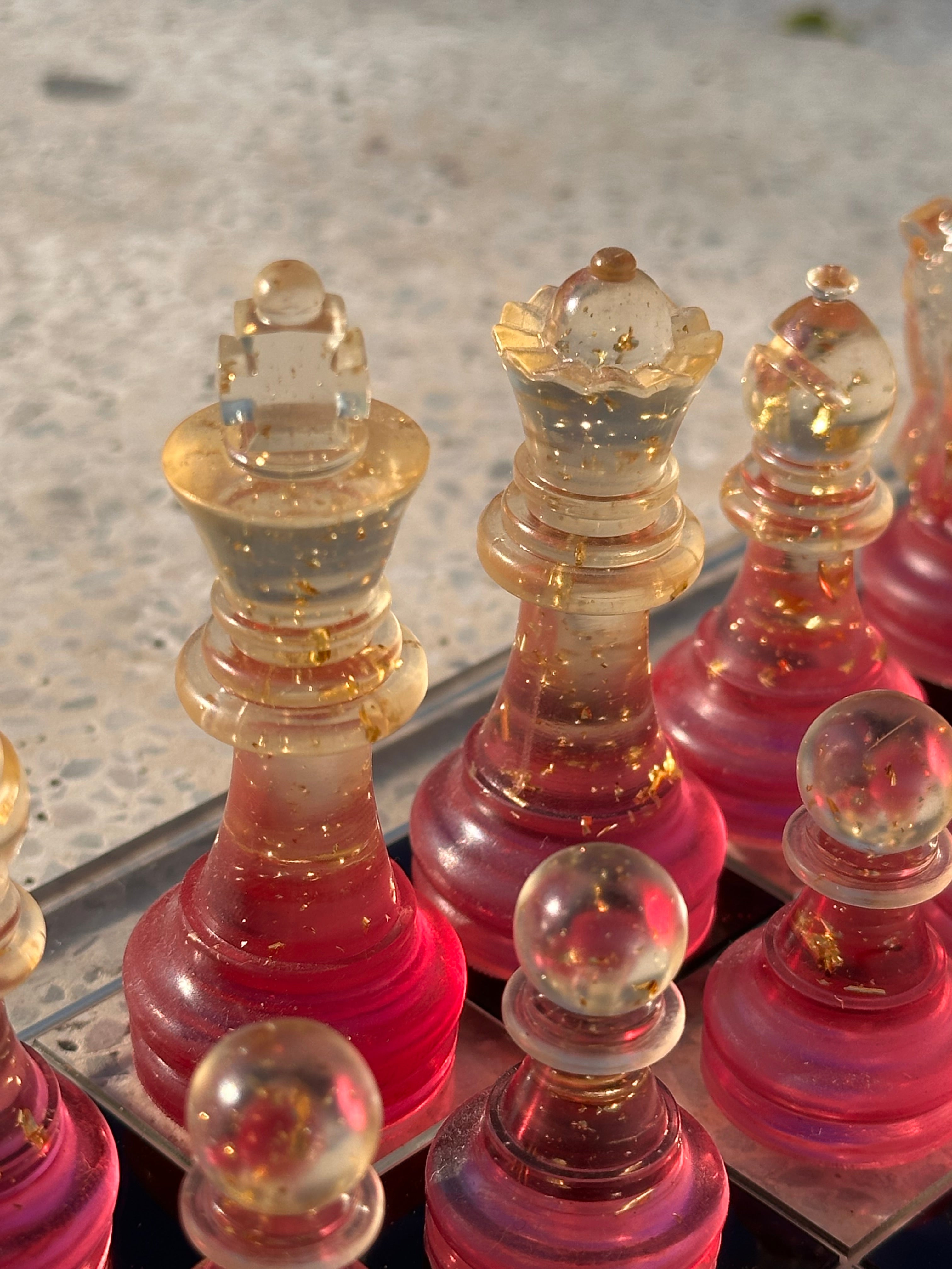 Candy Resin Chess Set