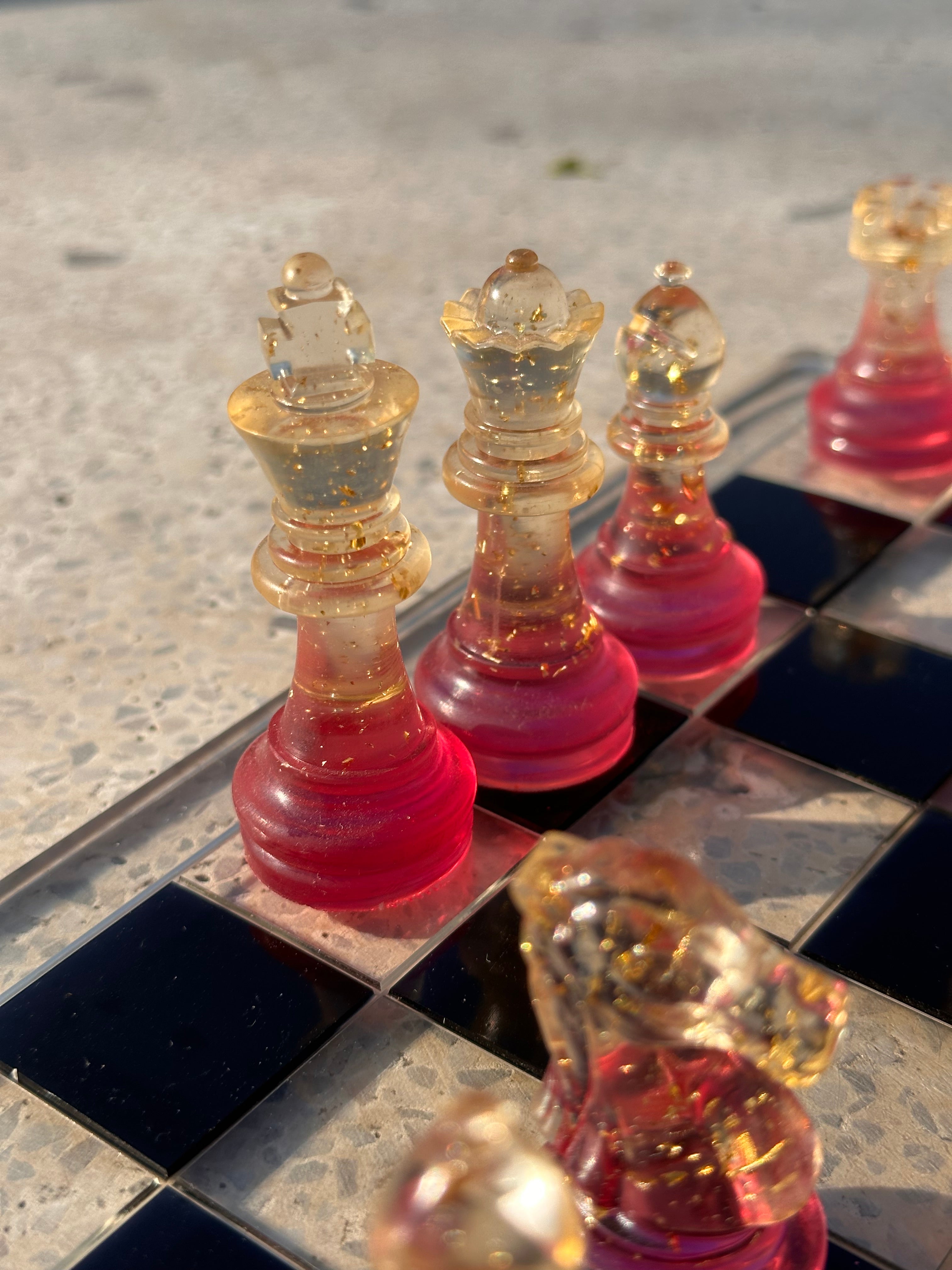 Candy Resin Chess Set