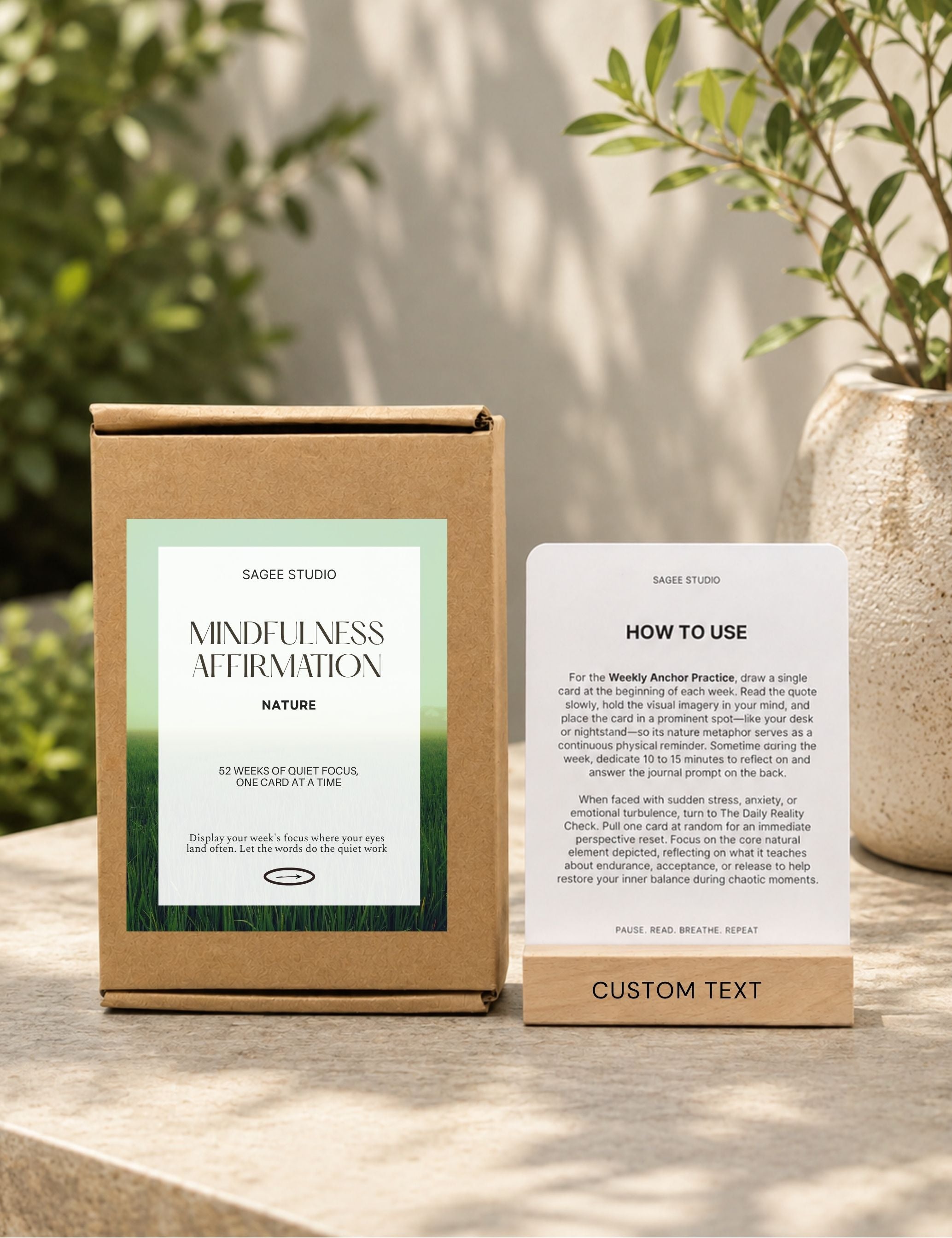 Gratitude Mindful Affirmation