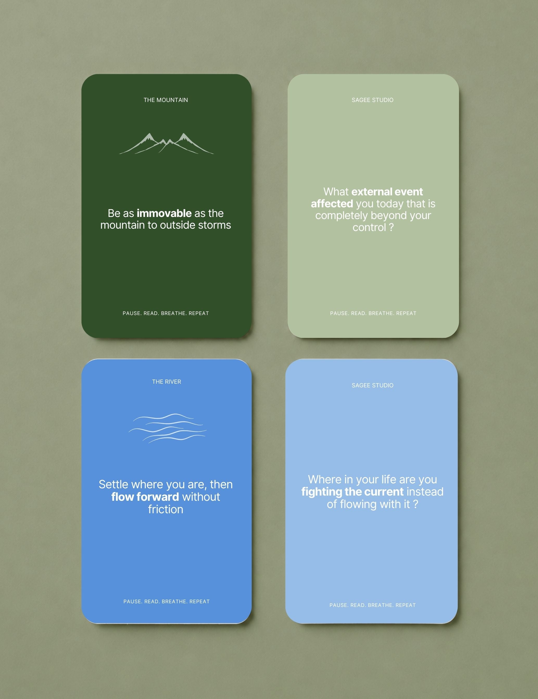 Gratitude Mindful Affirmation