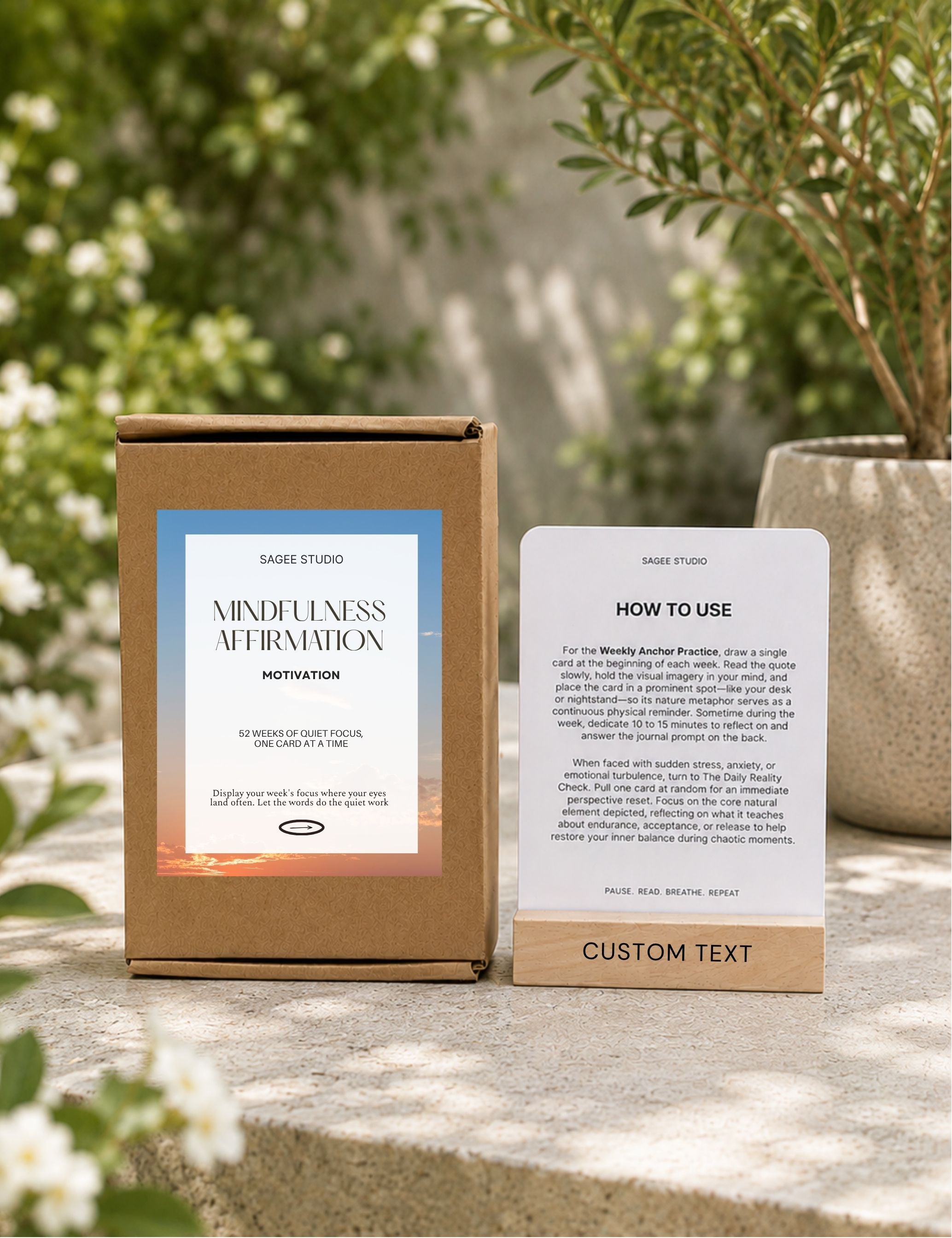 Motivation Mindful Affirmation