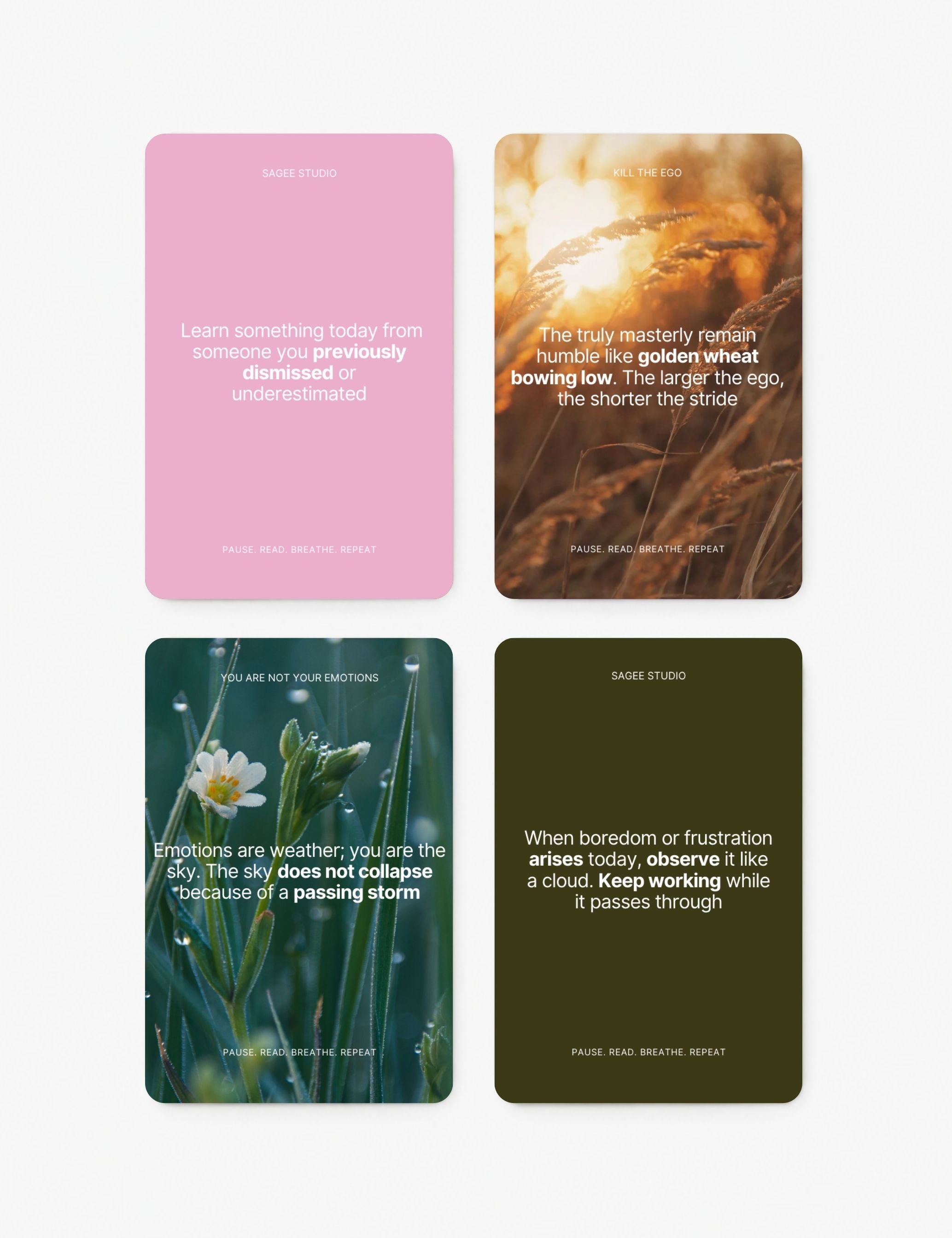 Motivation Mindful Affirmation