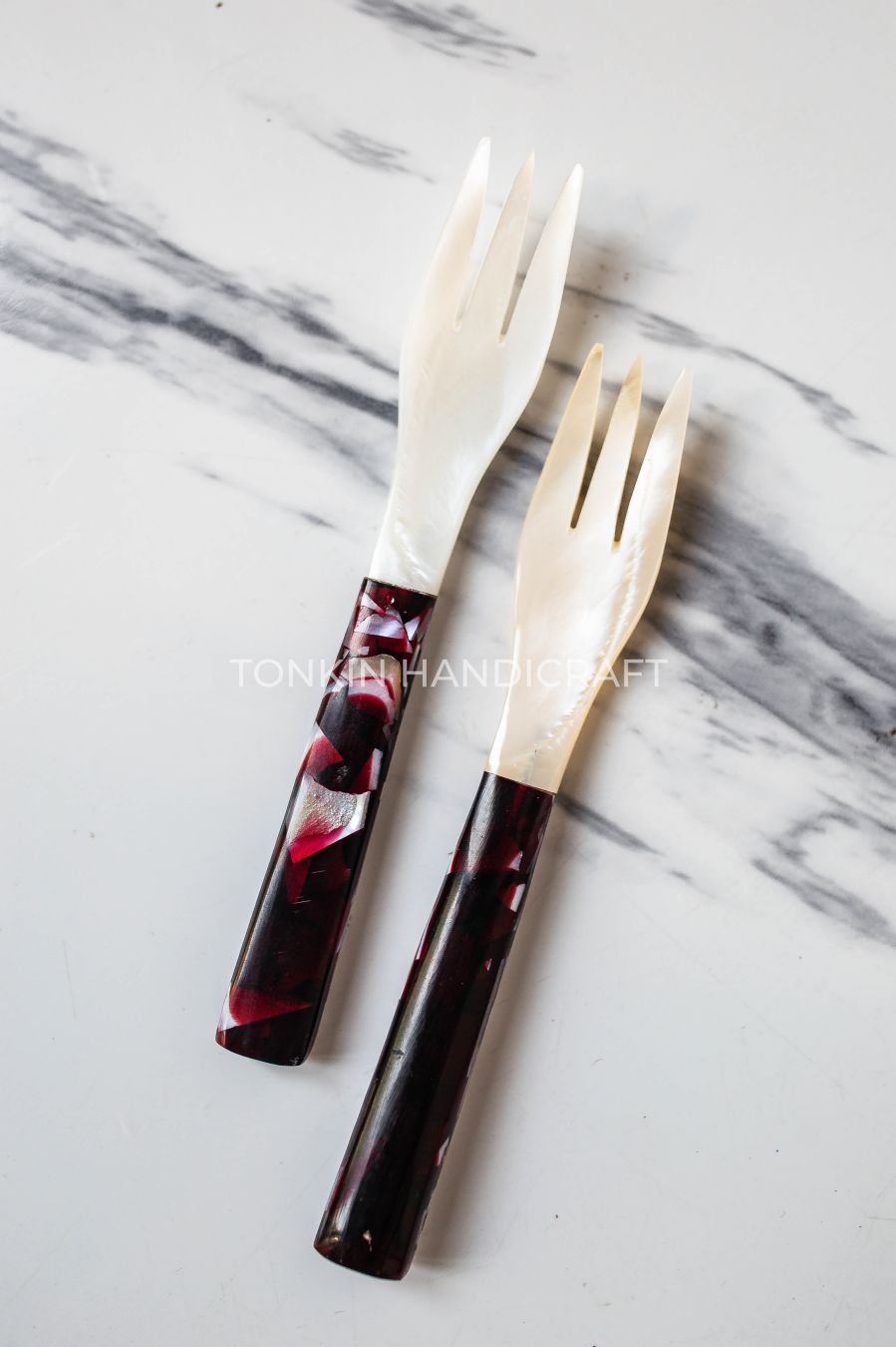 Prox Mother of Pearl Seashell Caviar Fork