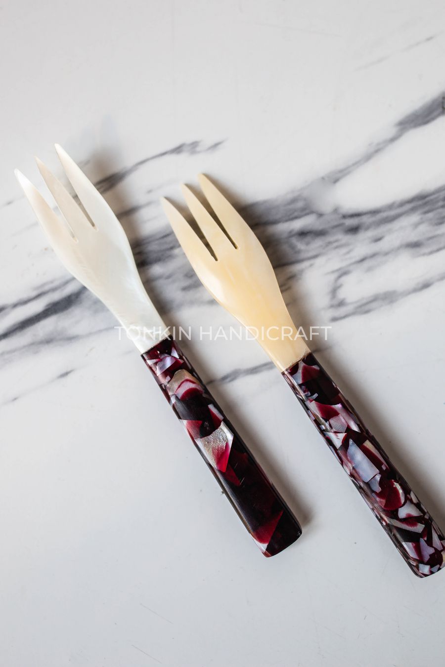 Prox Mother of Pearl Seashell Caviar Fork