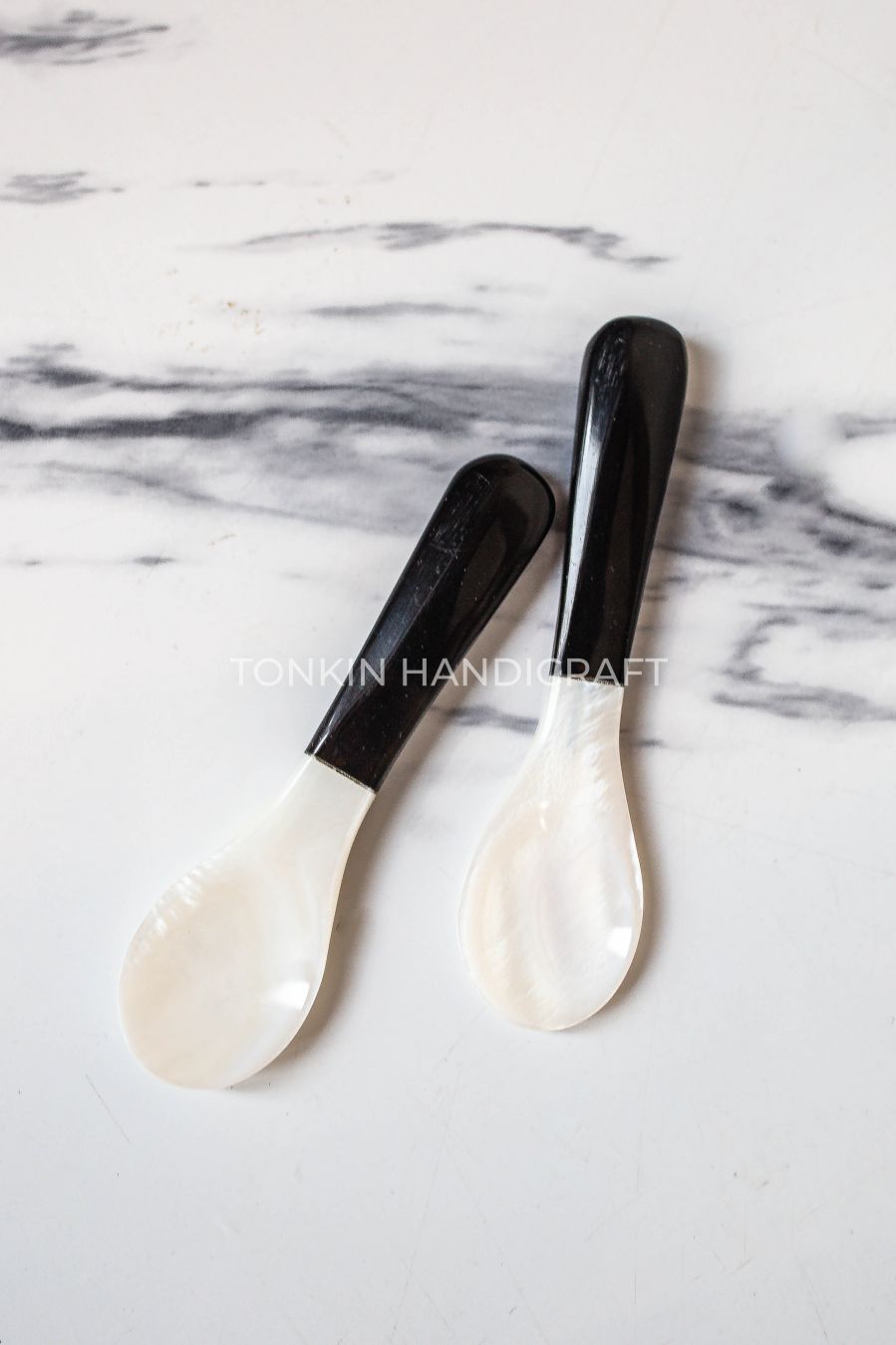 Blak Mother of Pearl Caviar Spoon,Seashell Spoon