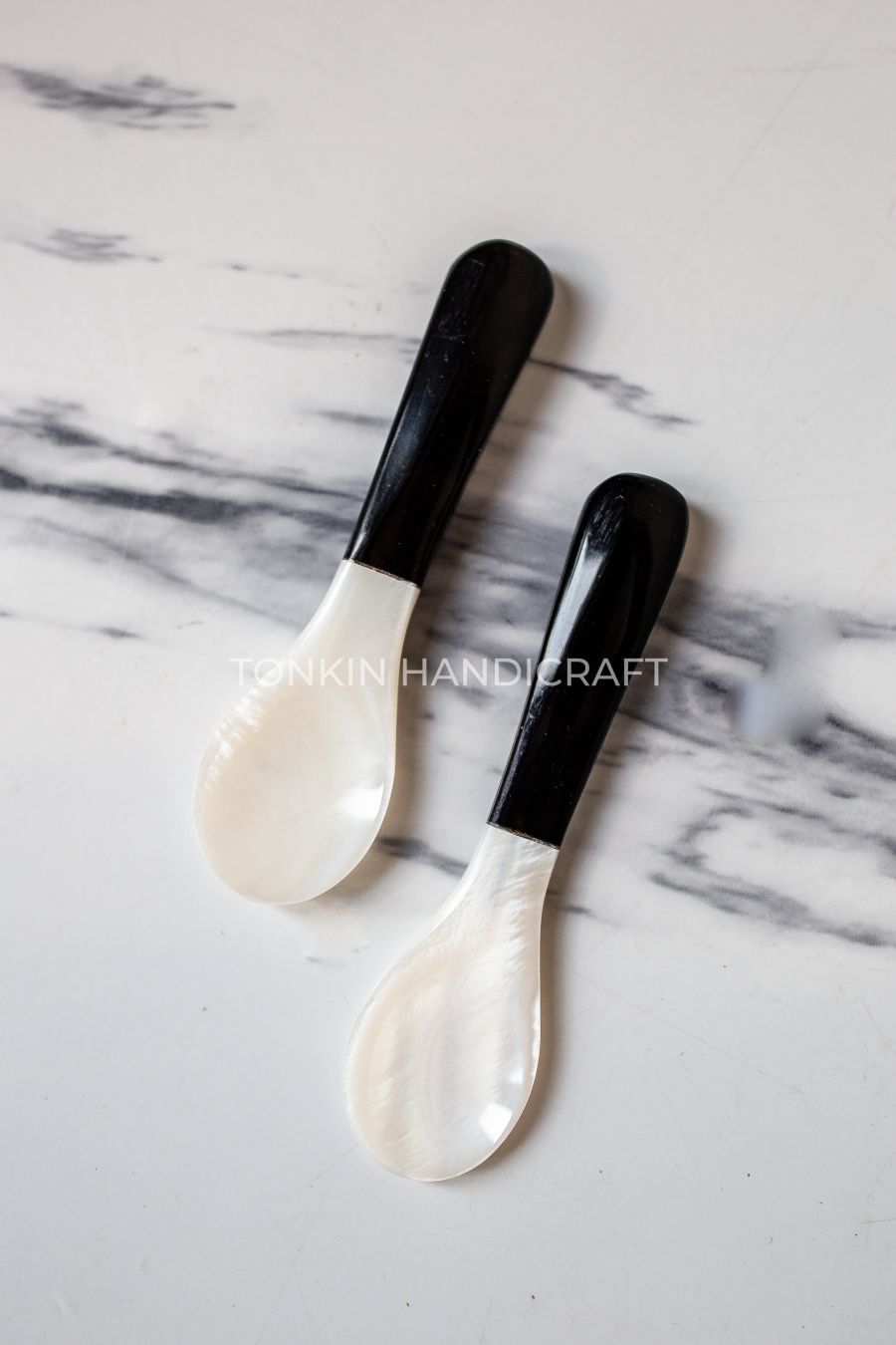 Blak Mother of Pearl Caviar Spoon,Seashell Spoon