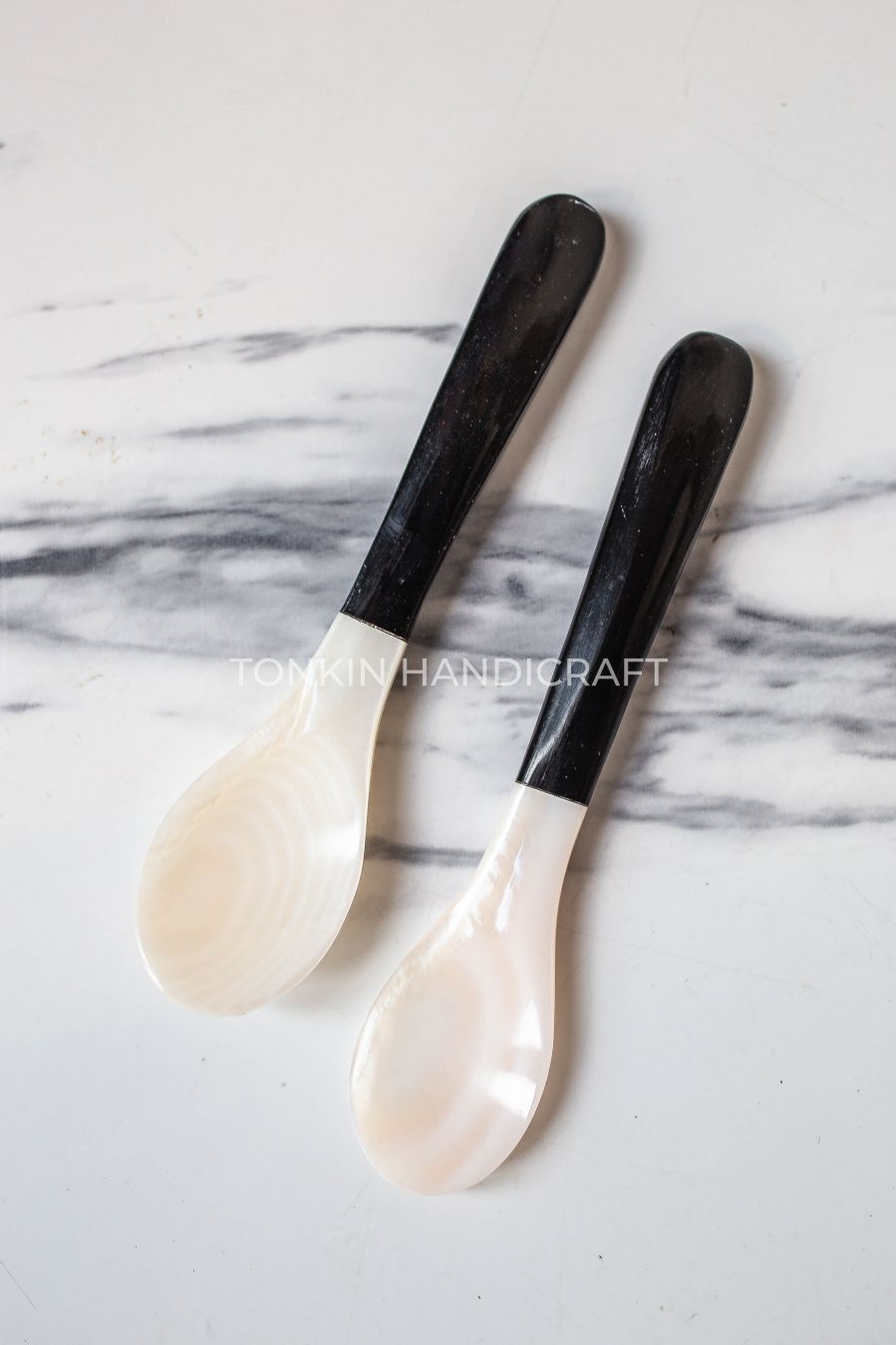 Blak Mother of Pearl Caviar Spoon,Seashell Spoon