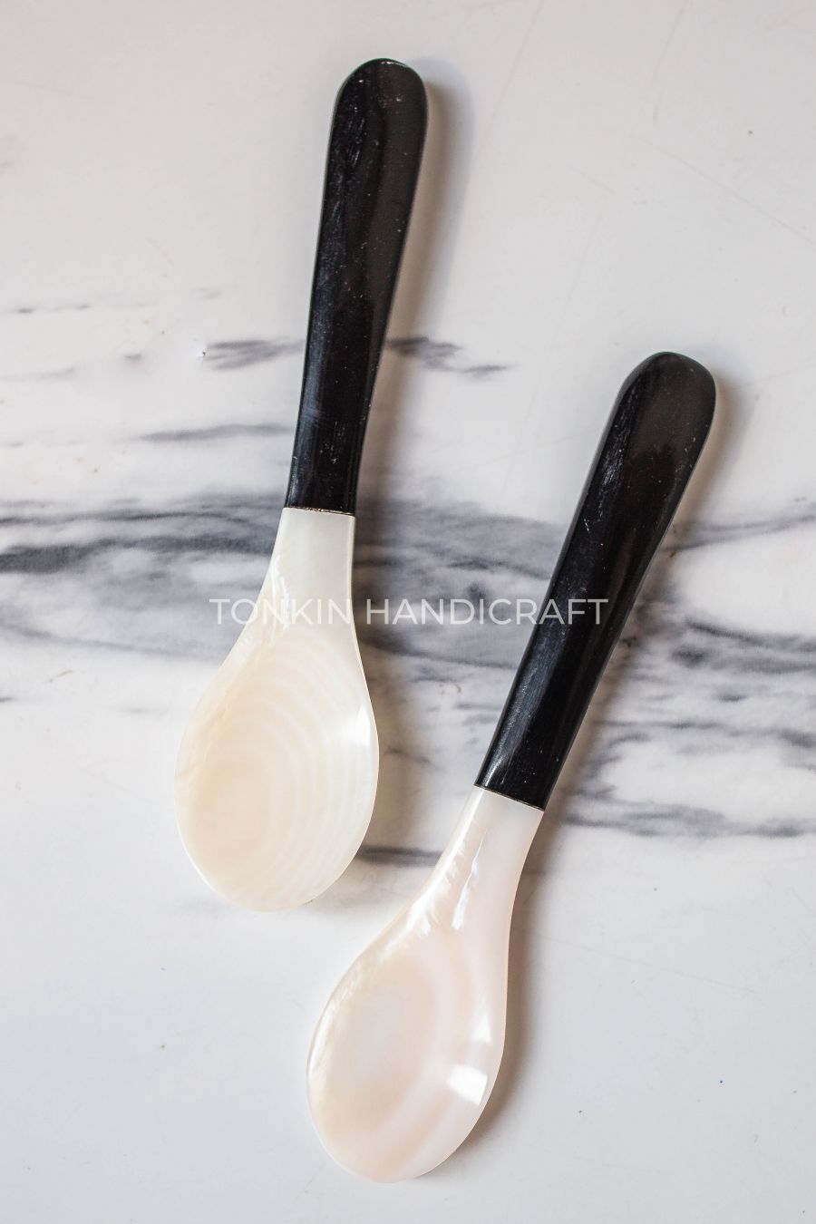 Blak Mother of Pearl Caviar Spoon,Seashell Spoon