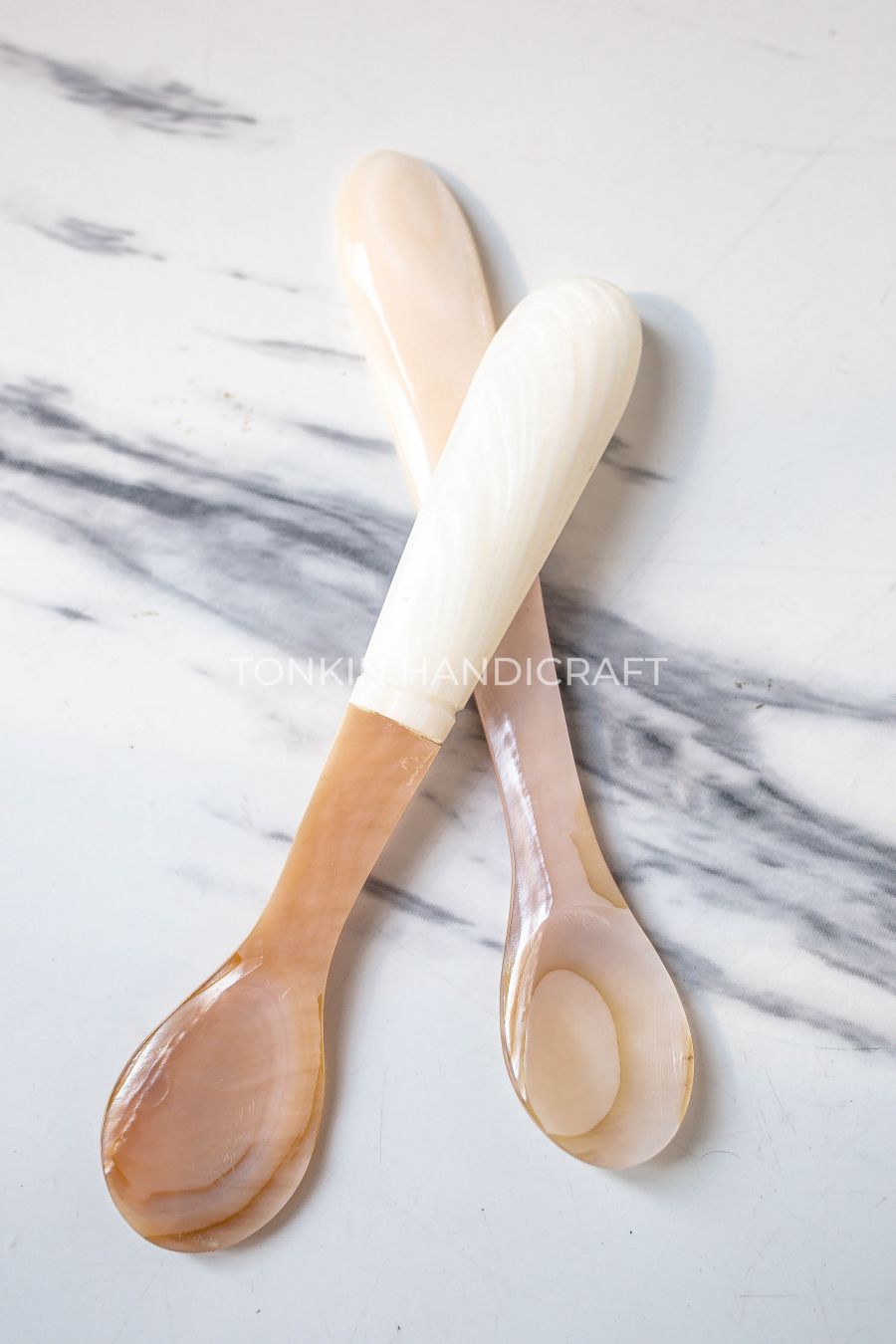 Personalized Hong Mother of Pearl Seashell Spoon