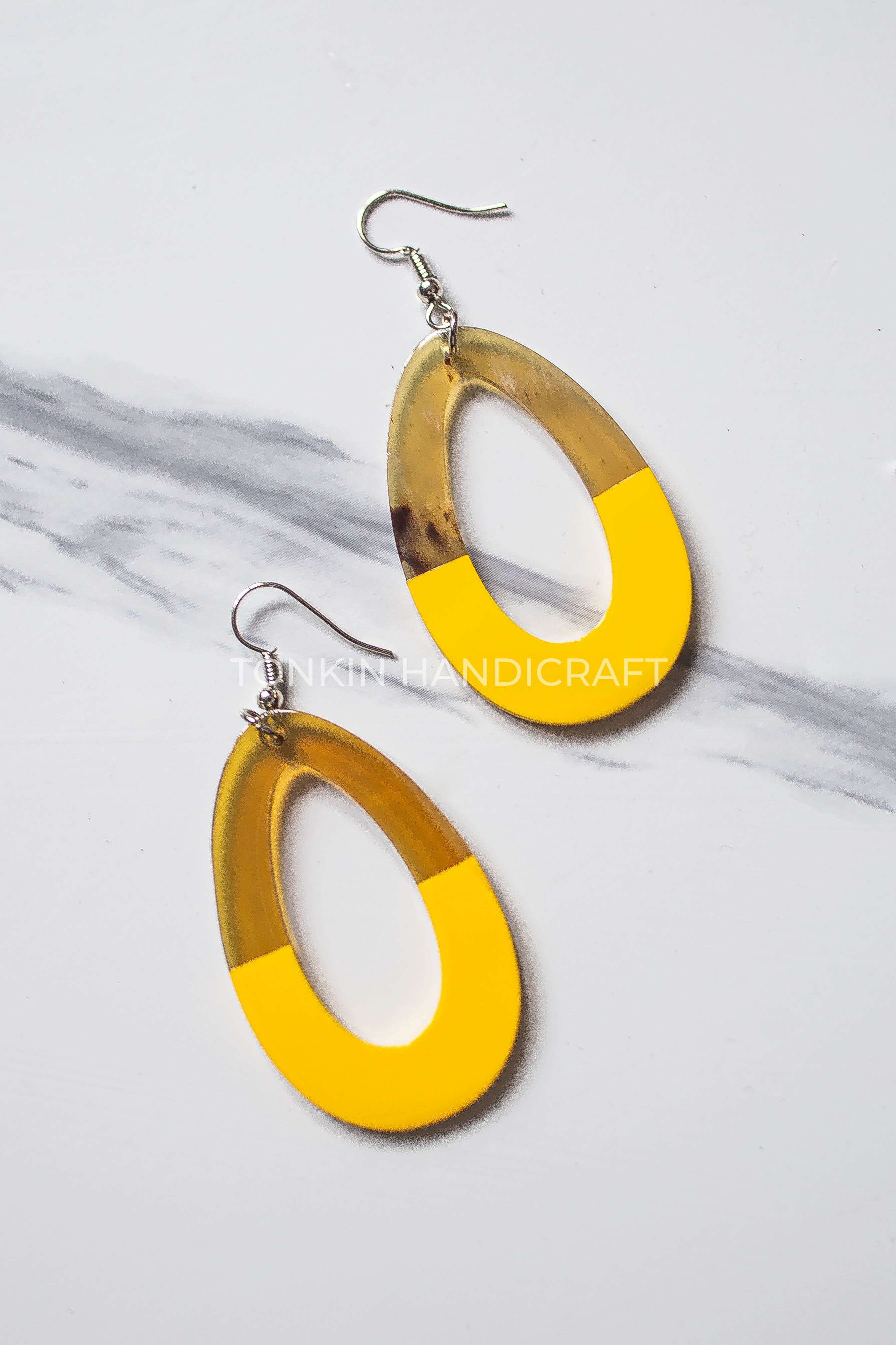 Lien Buffalo Horn Earrings