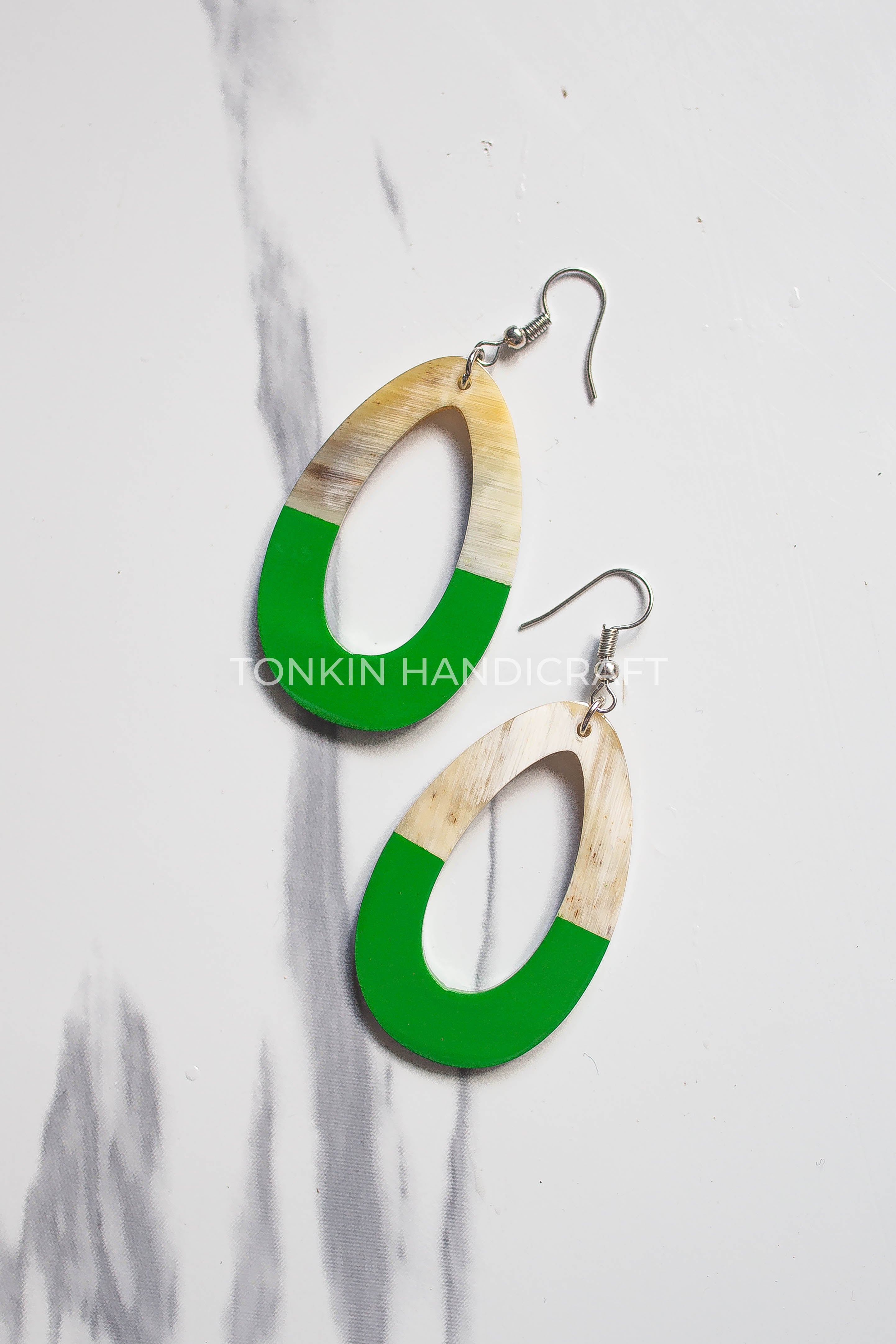 Lien Buffalo Horn Earrings