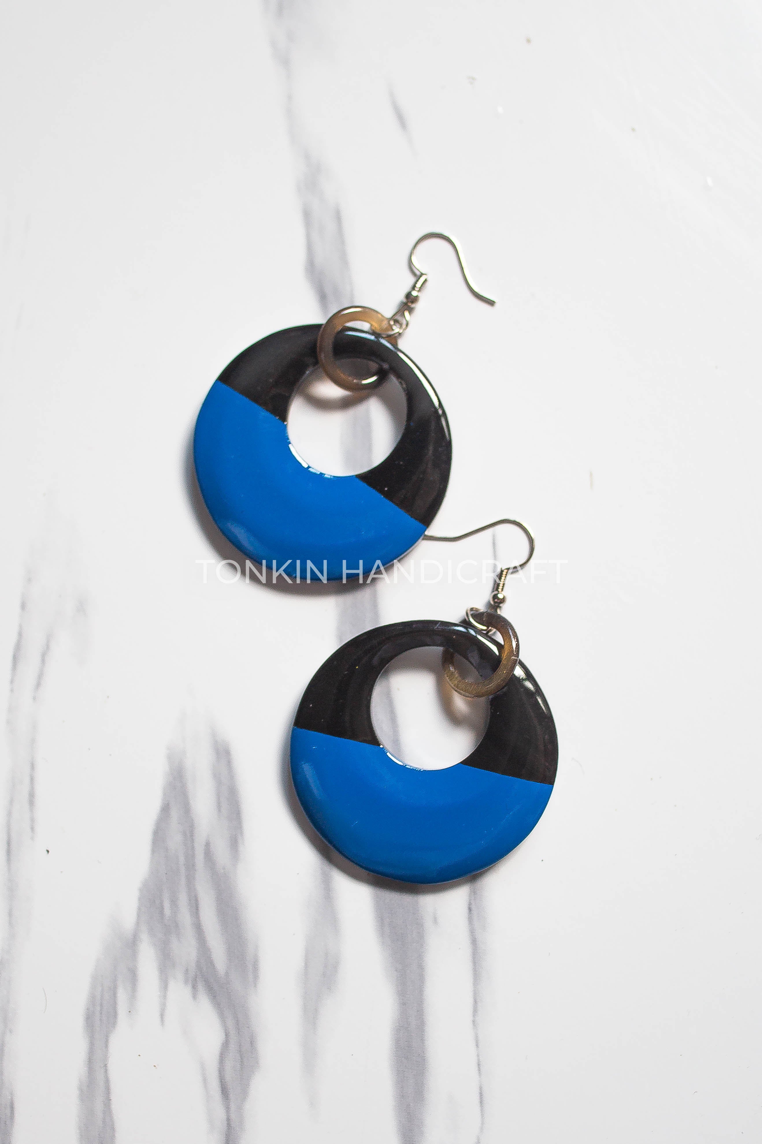 Mien Buffalo Horn Earrings