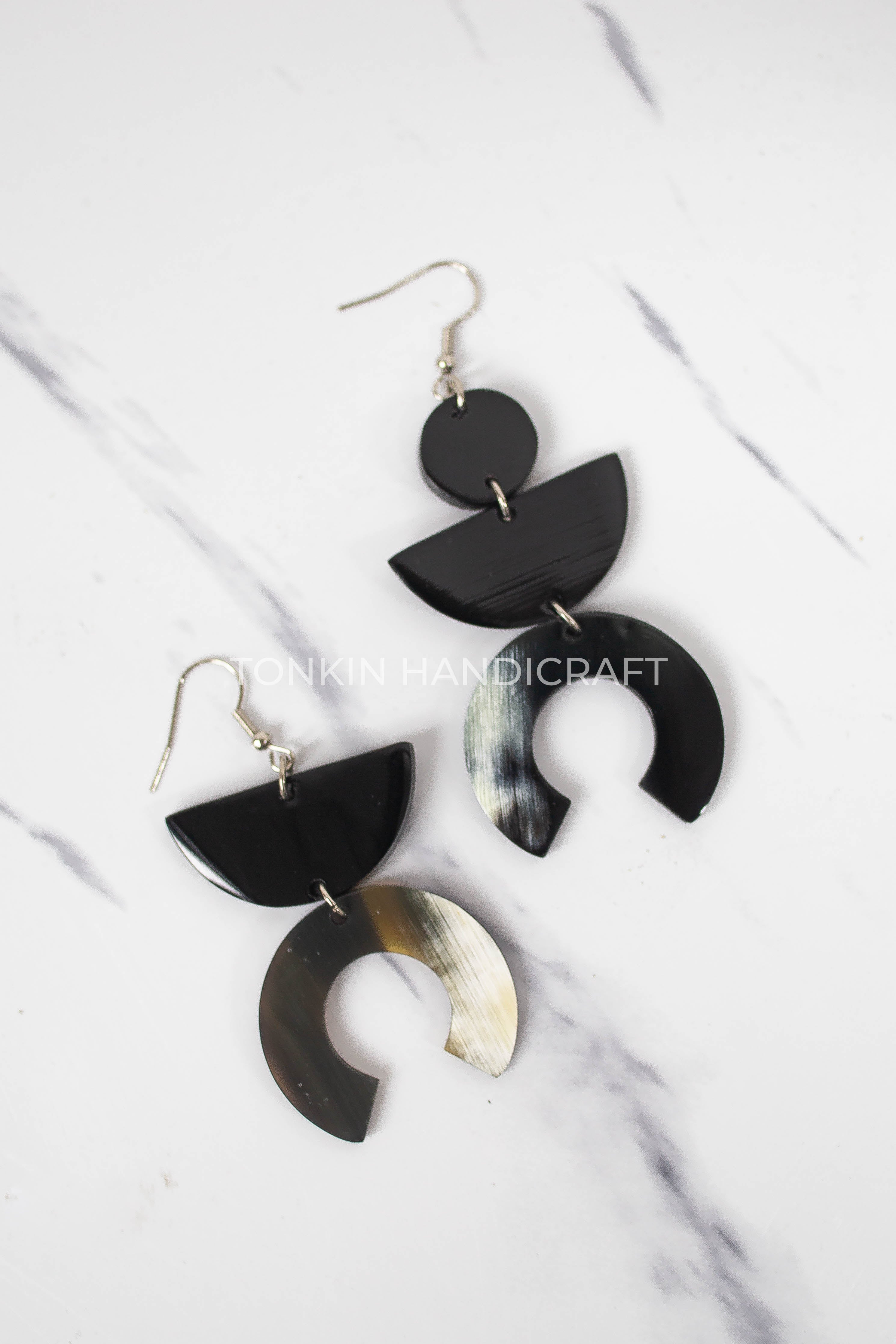 Lan Buffalo Horn Earrings