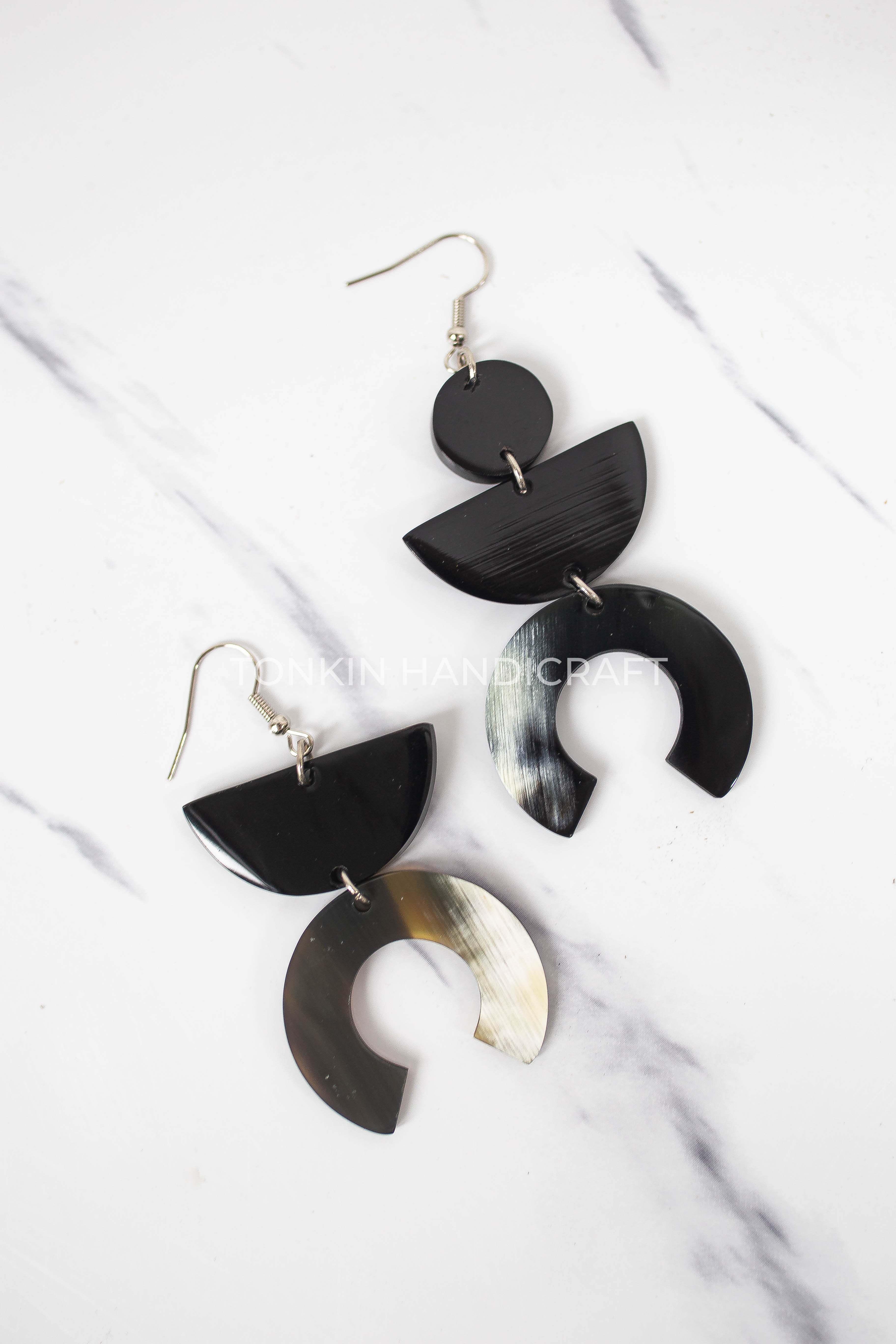 Lan Buffalo Horn Earrings