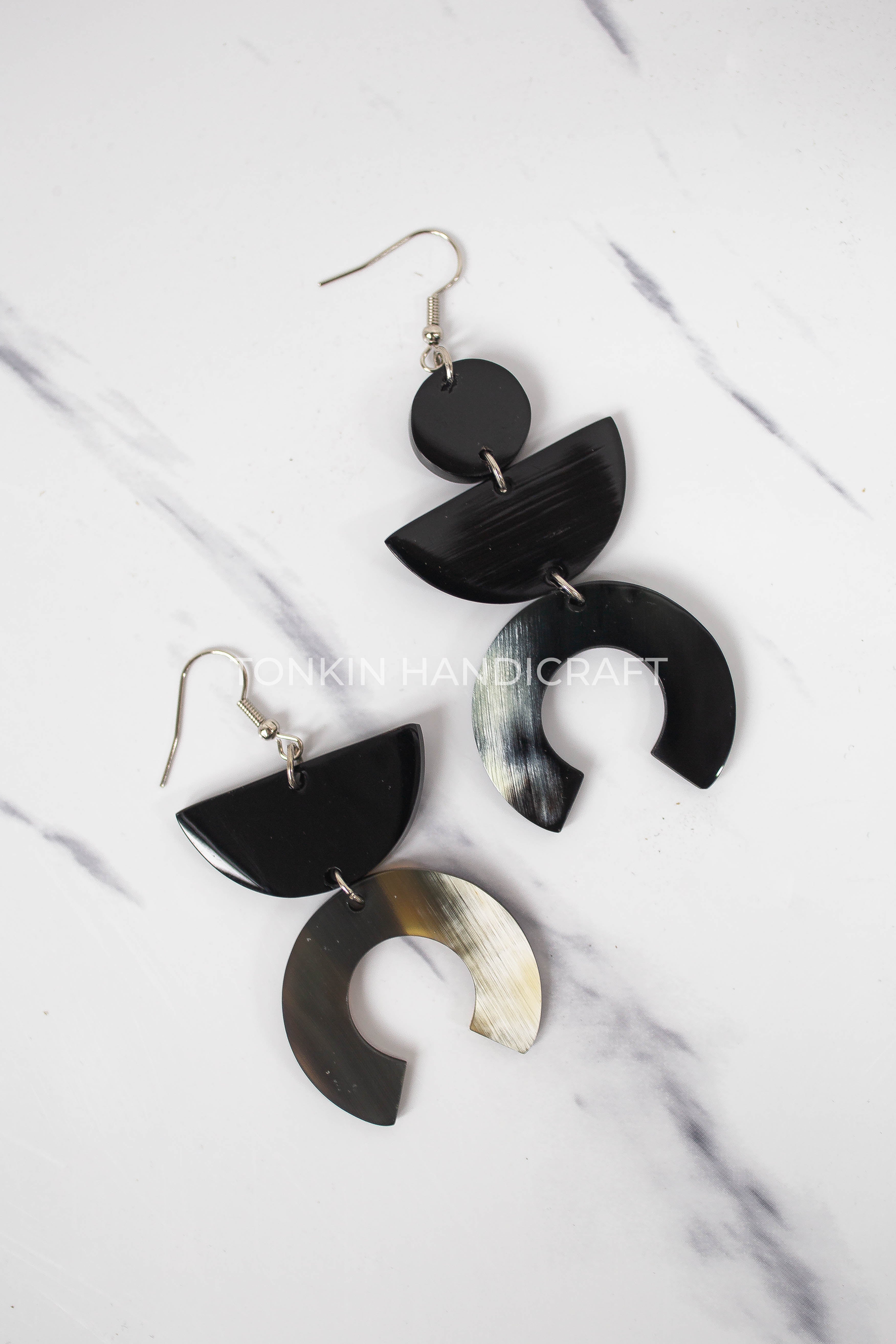 Lan Buffalo Horn Earrings