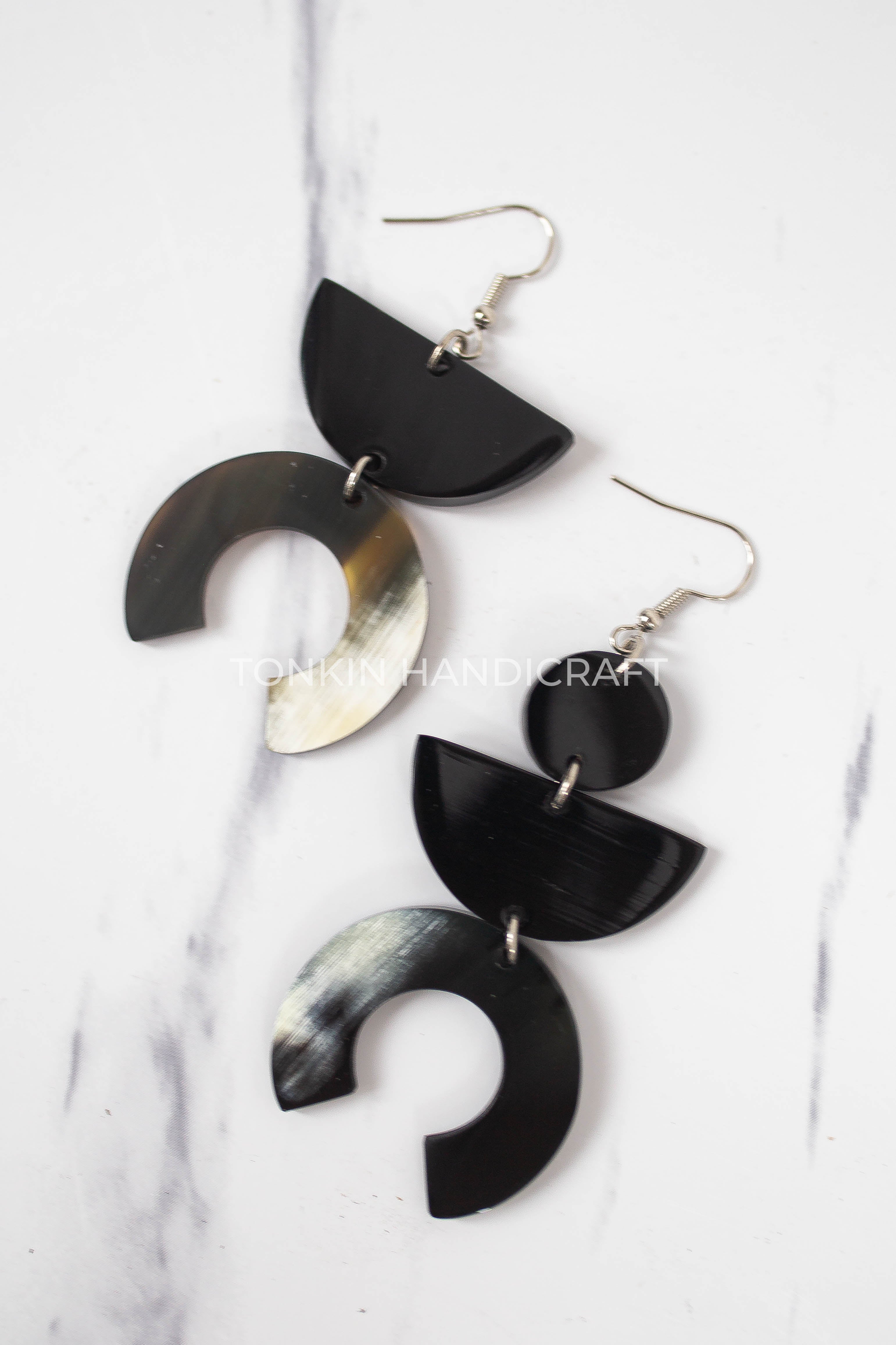 Lan Buffalo Horn Earrings