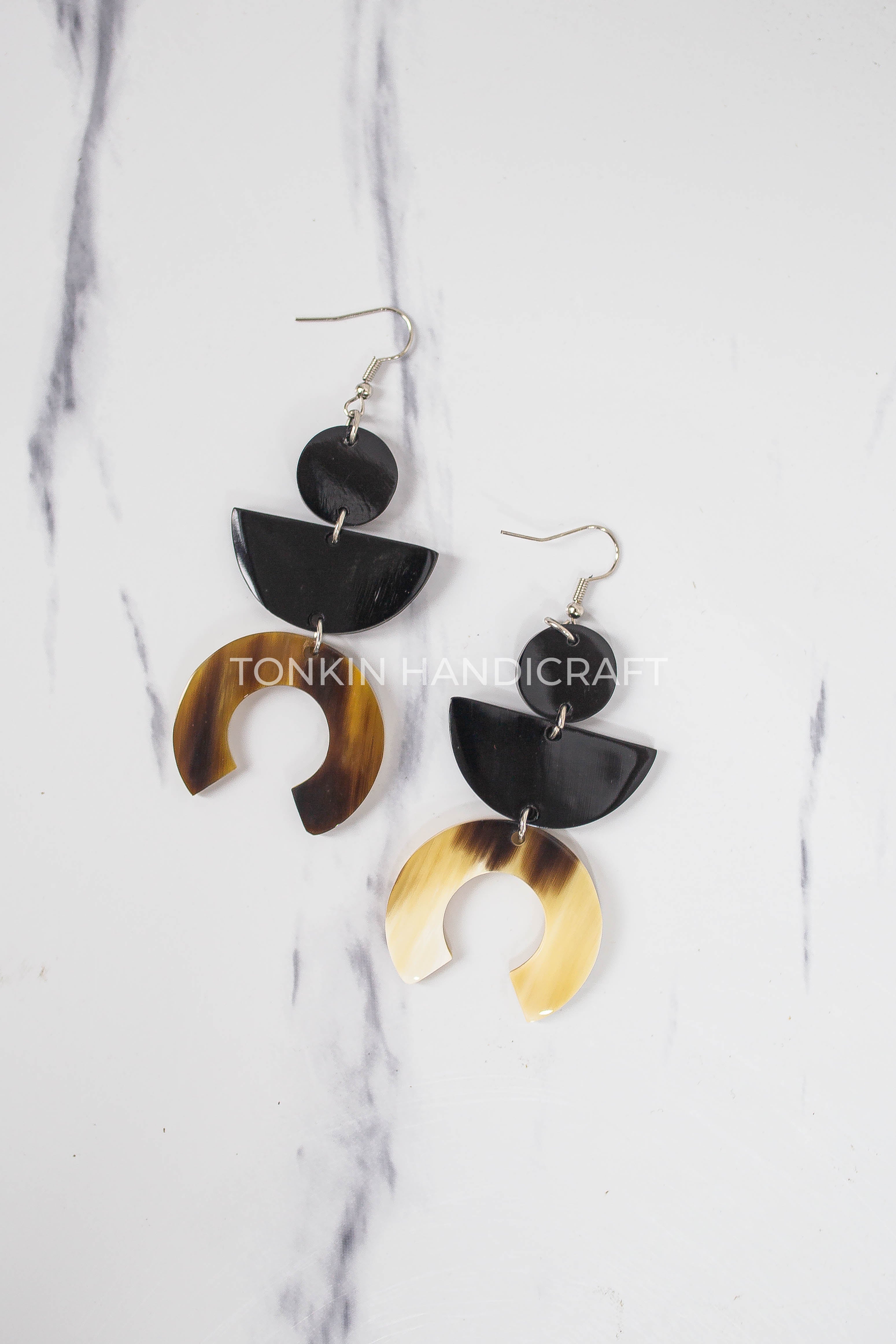 Ngan Buffalo Horn Earrings