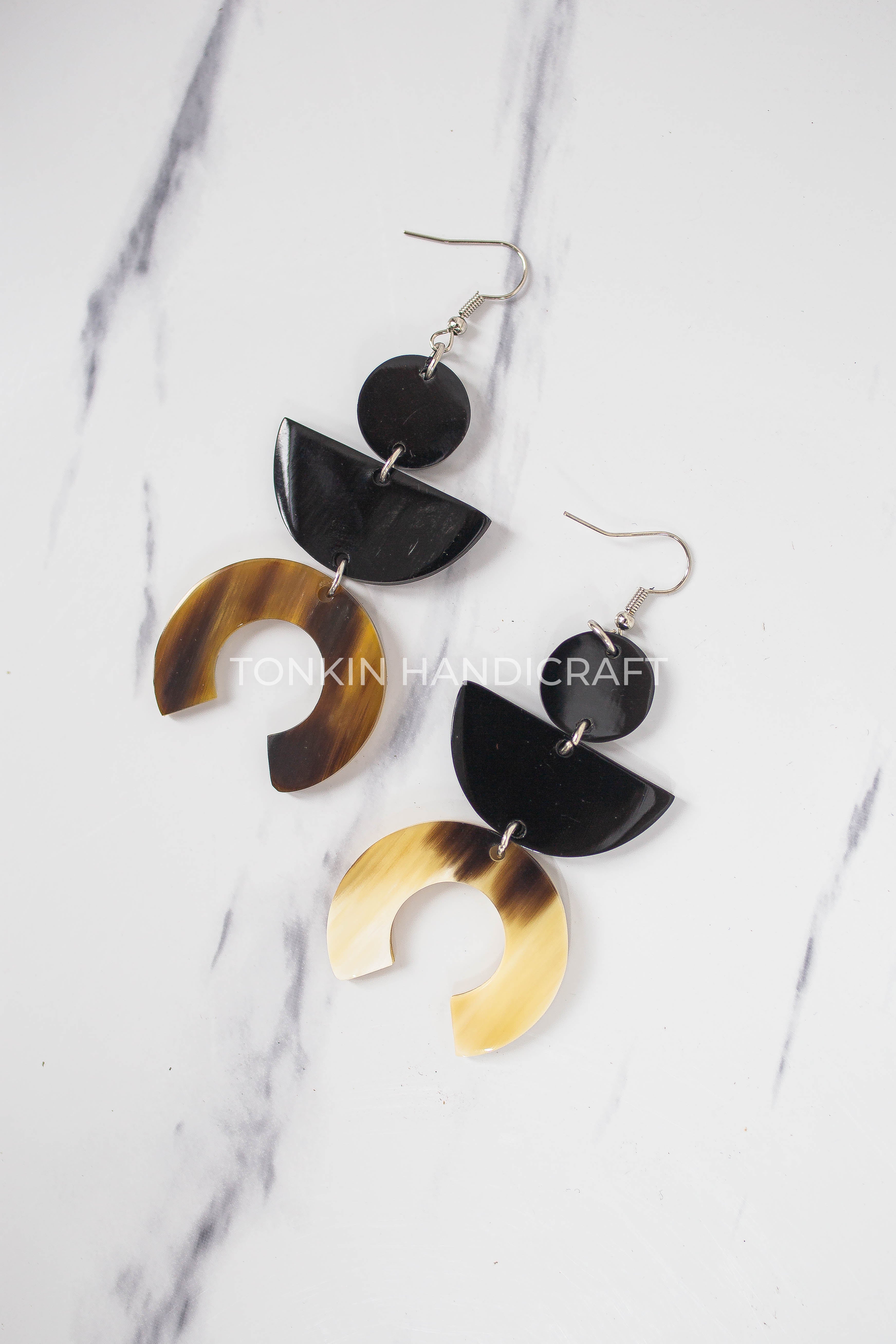 Ngan Buffalo Horn Earrings