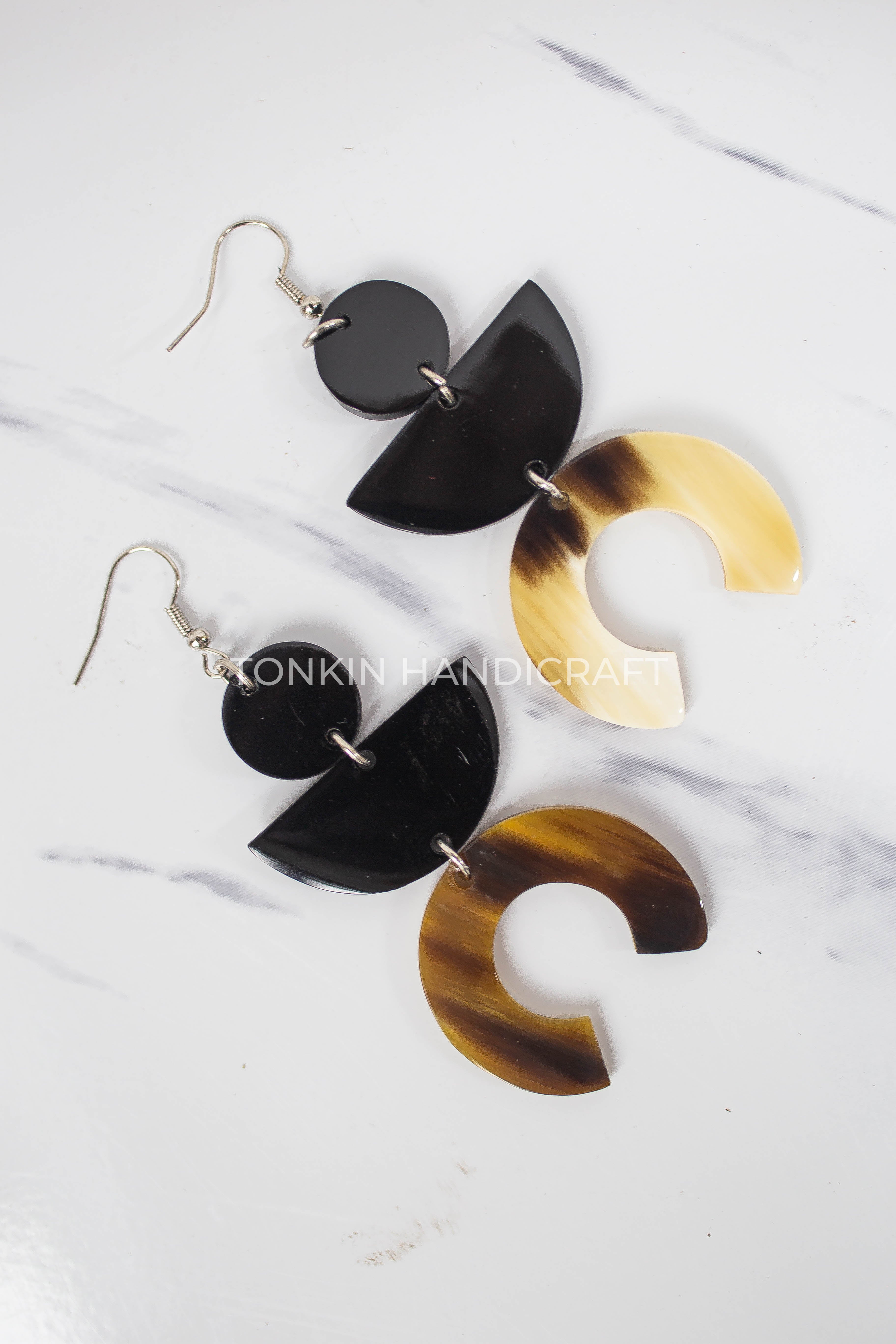 Ngan Buffalo Horn Earrings