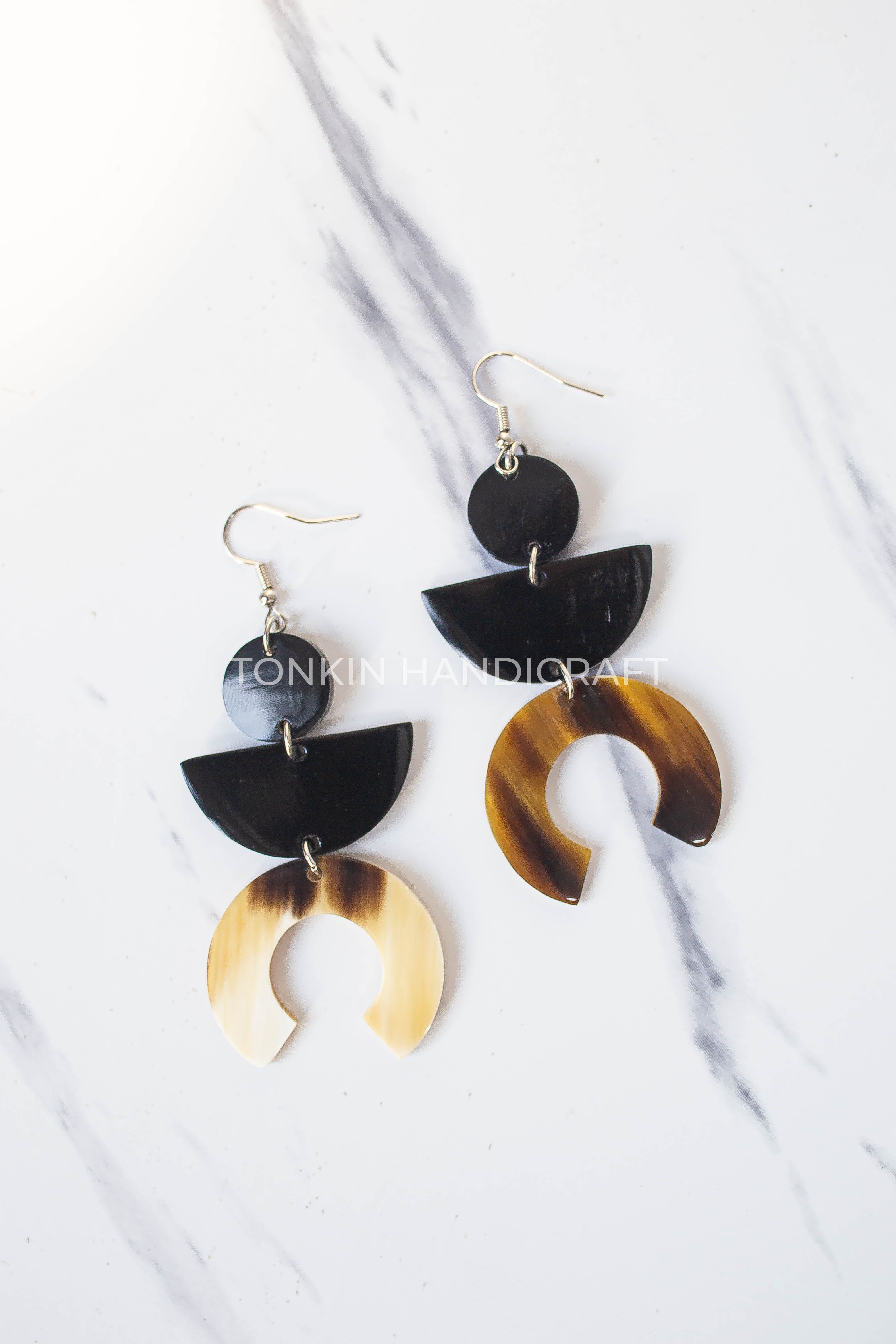 Ngan Buffalo Horn Earrings