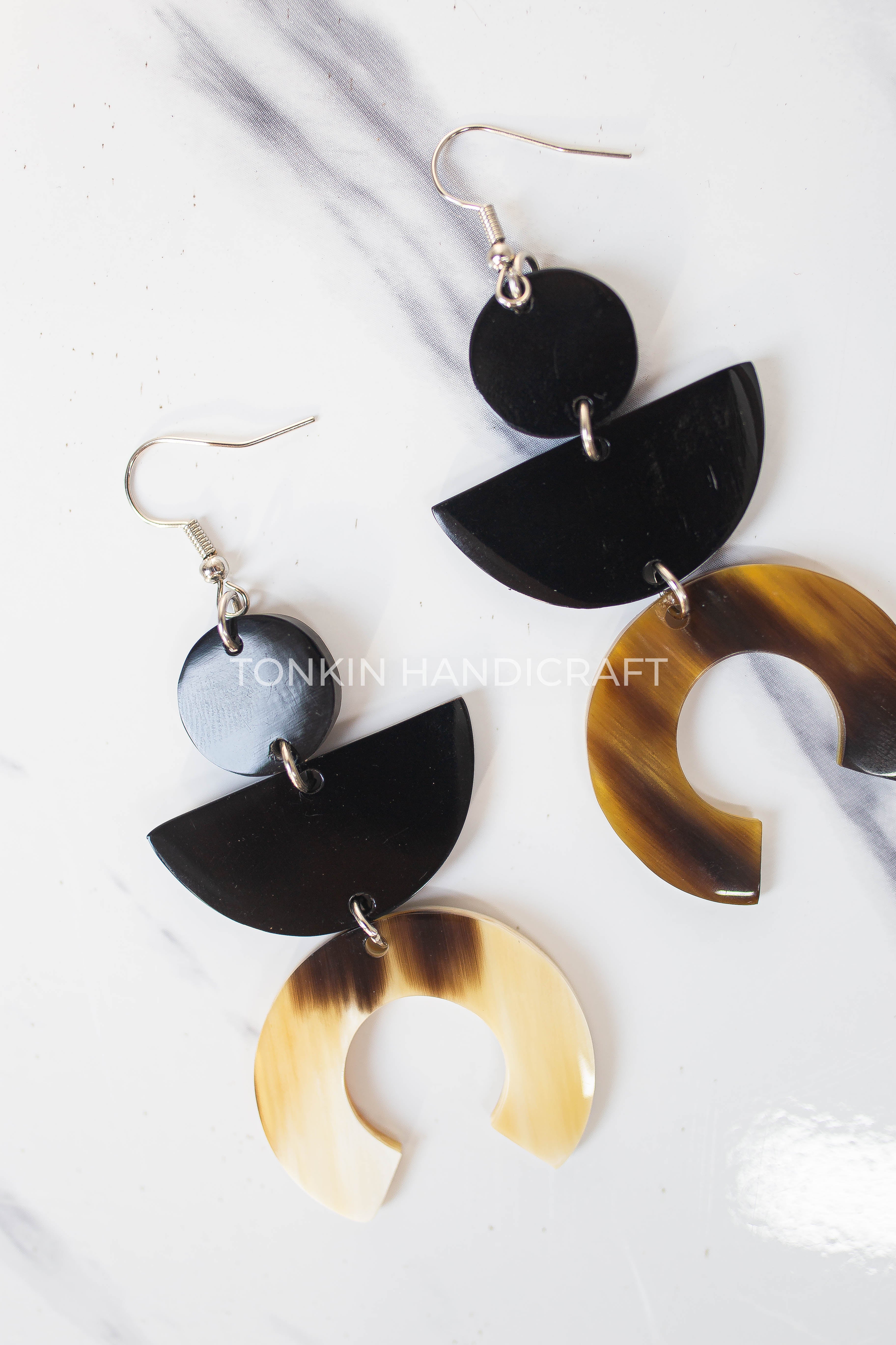 Ngan Buffalo Horn Earrings