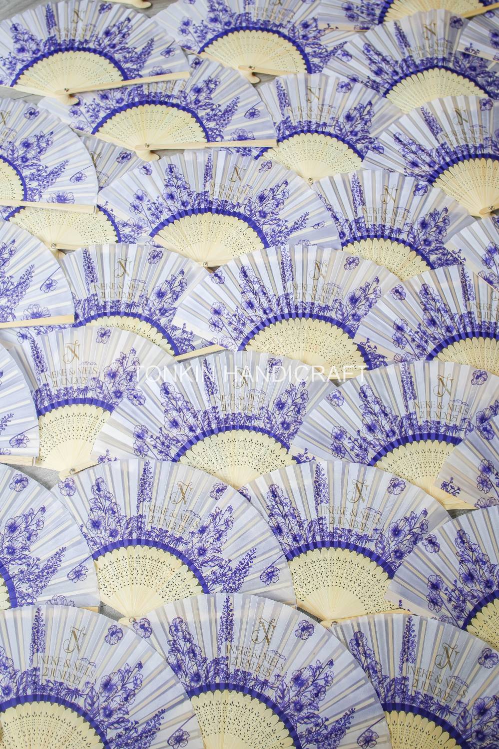 Custom Bulk Wedding Fans