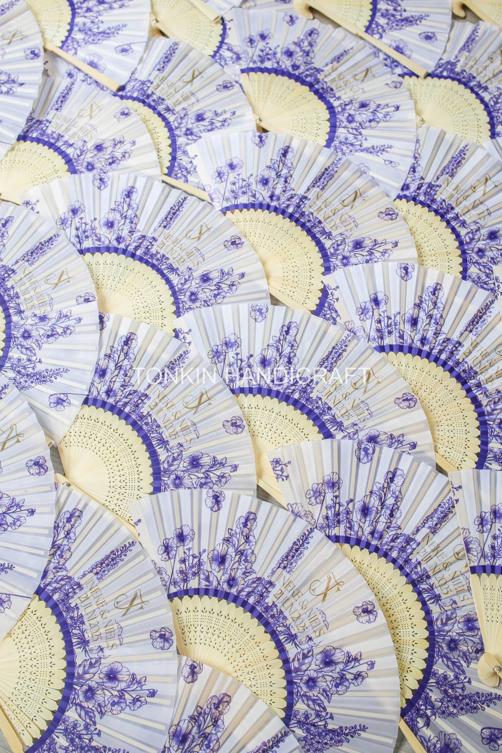 Custom Bulk Wedding Fans