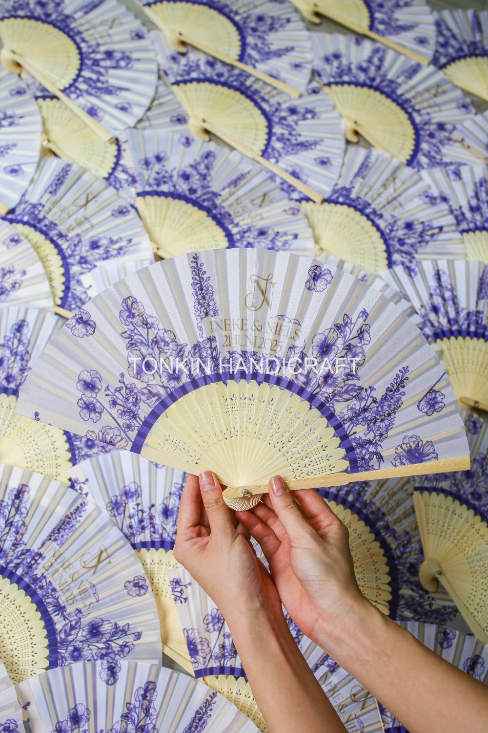 Custom Bulk Wedding Fans