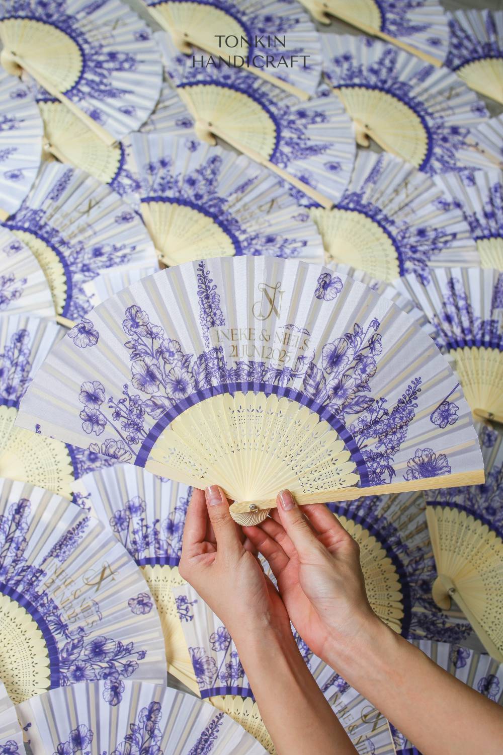 Custom Bulk Wedding Fans