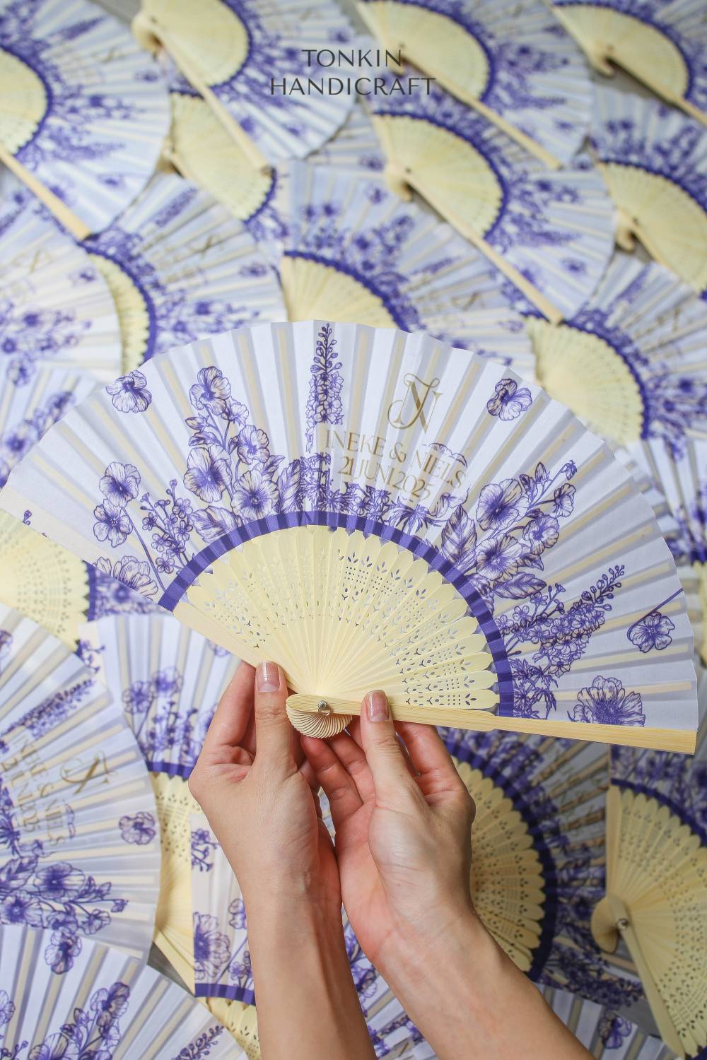 Custom Bulk Wedding Fans